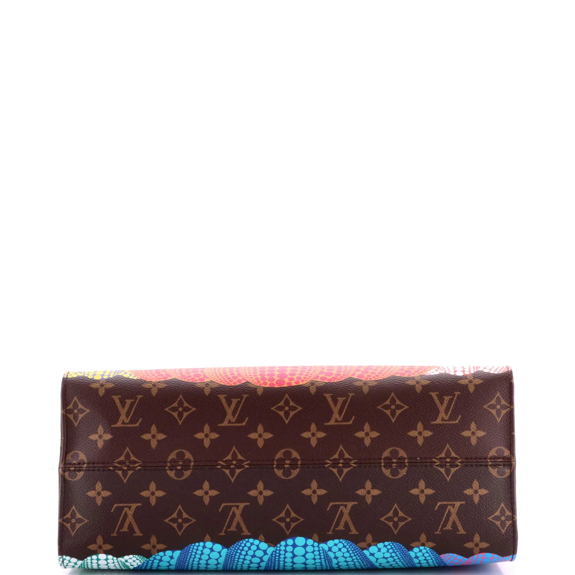 OnTheGo Tote Yayoi Kusama Pumpkins Monogram Canvas MM - Image 4