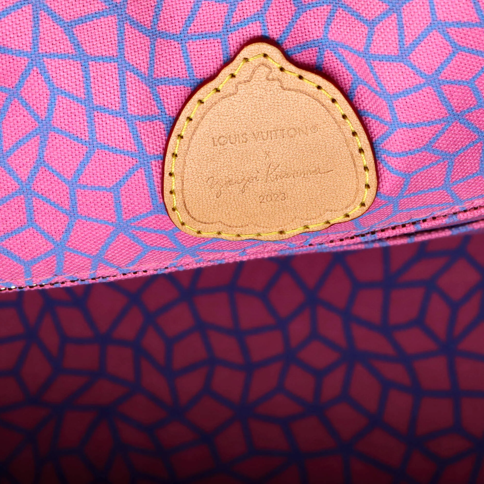 OnTheGo Tote Yayoi Kusama Pumpkins Monogram Canvas MM - Image 8