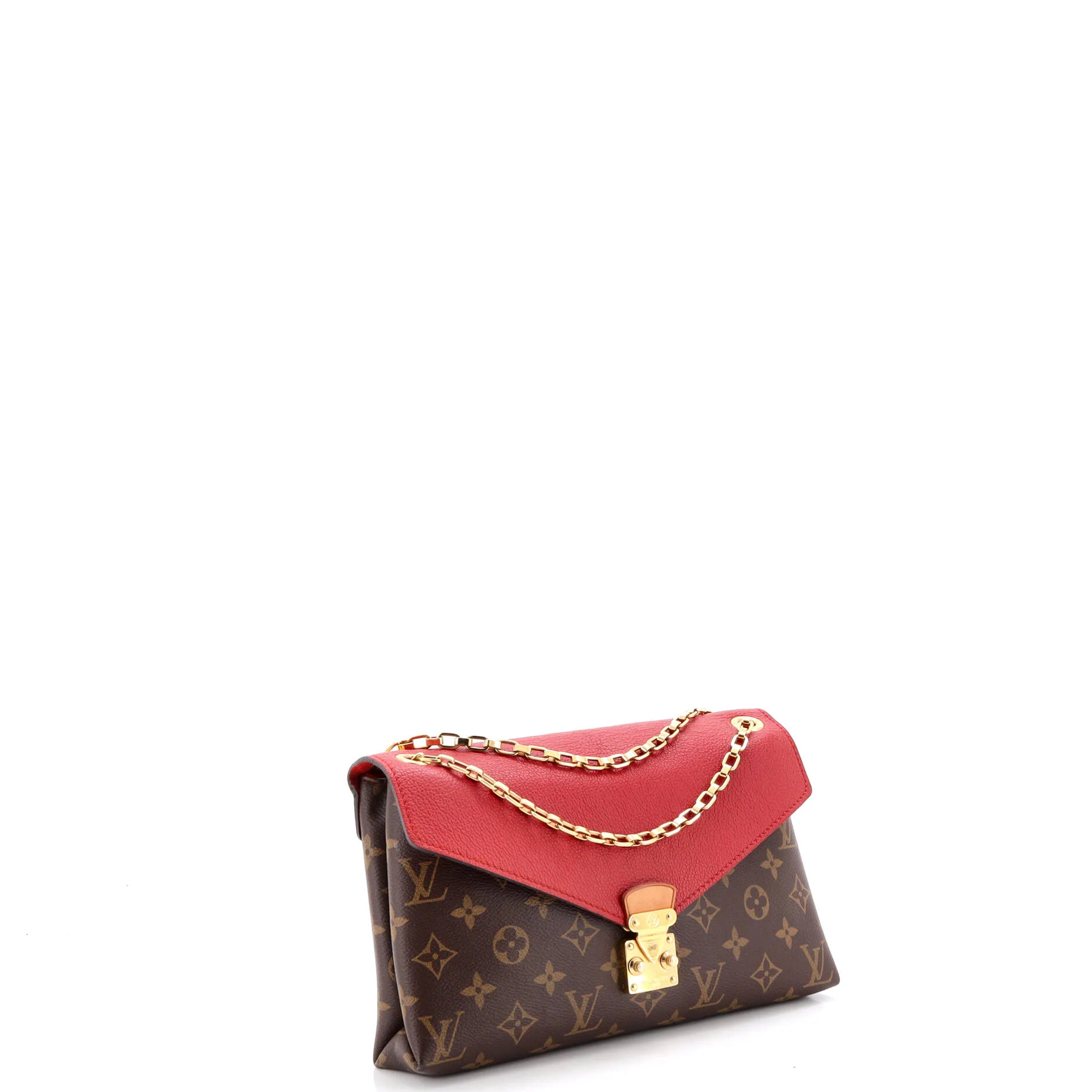 Pallas Chain Shoulder Bag Monogram Canvas and Calfskin - Image 2