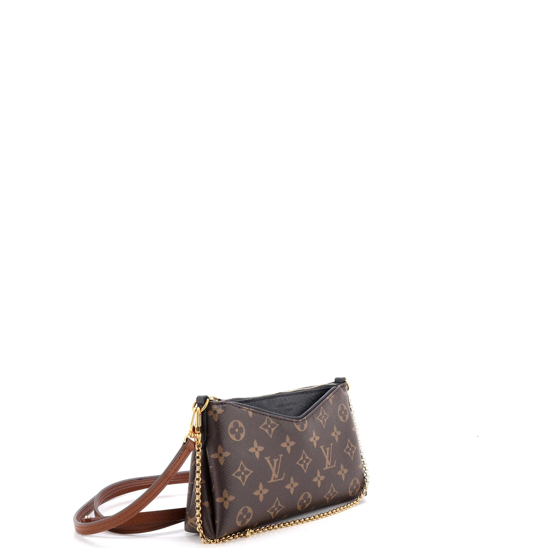 Pallas Clutch Monogram Canvas with Leather - Image 2