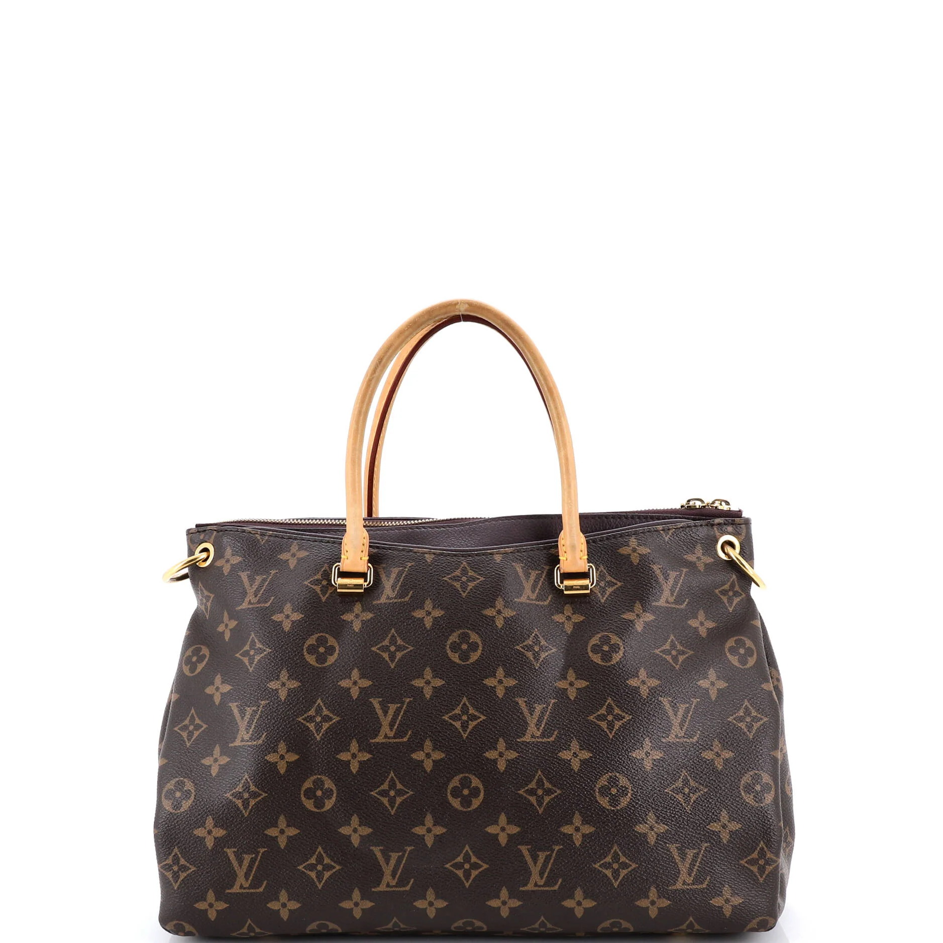 Pallas Tote Monogram Canvas with Leather - Image 3