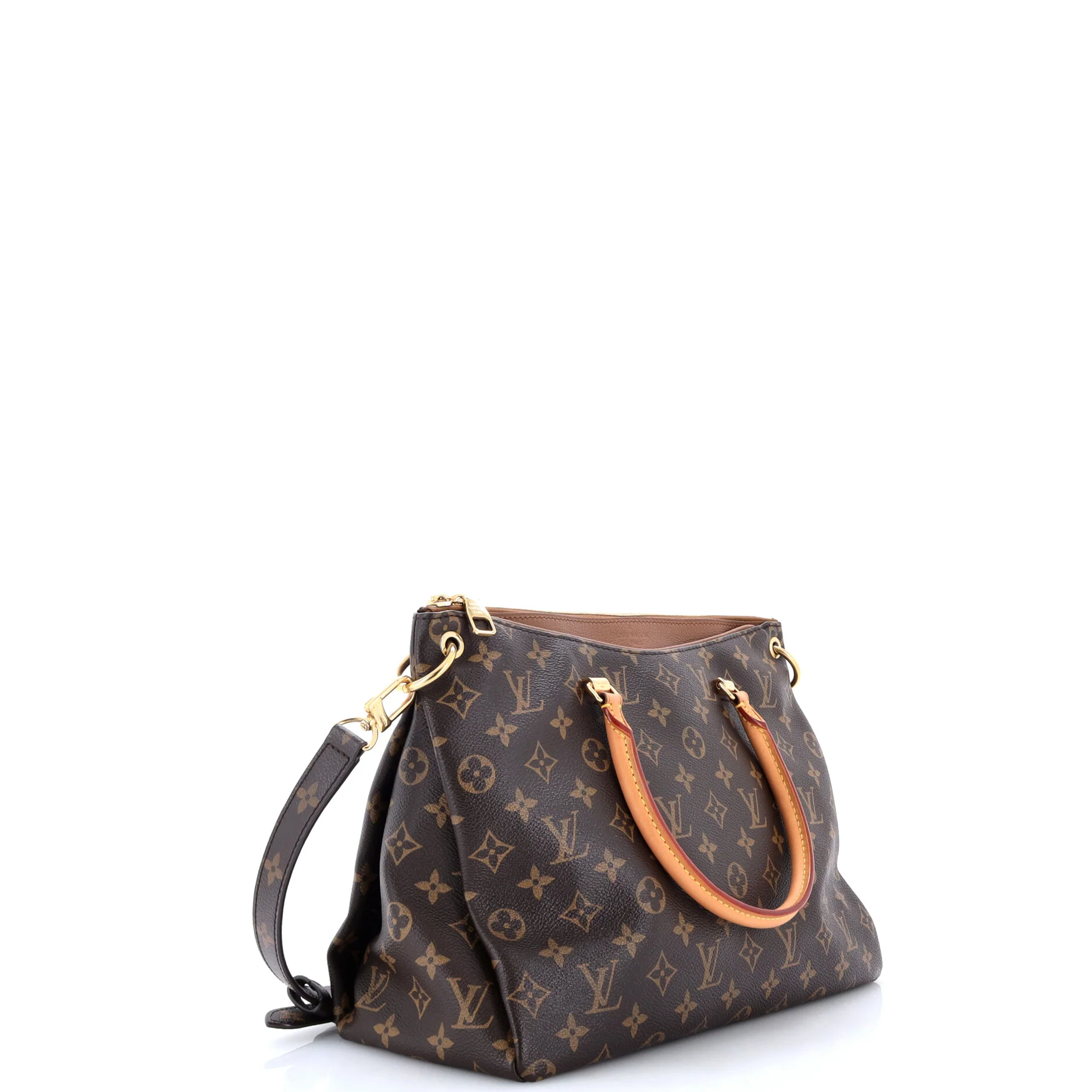 Pallas Tote Monogram Canvas with Leather - Image 2