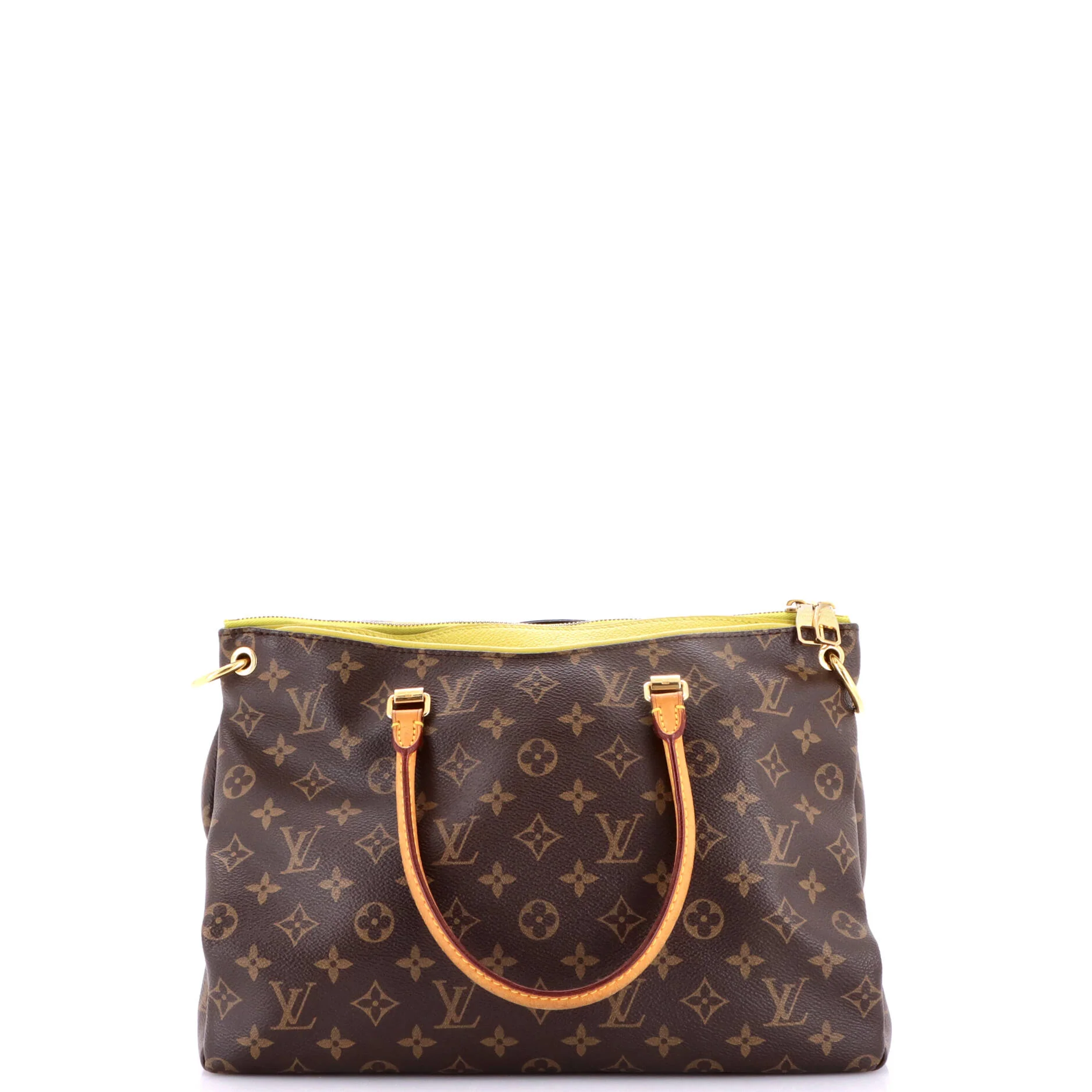 Pallas Tote Monogram Canvas with Leather - Image 3