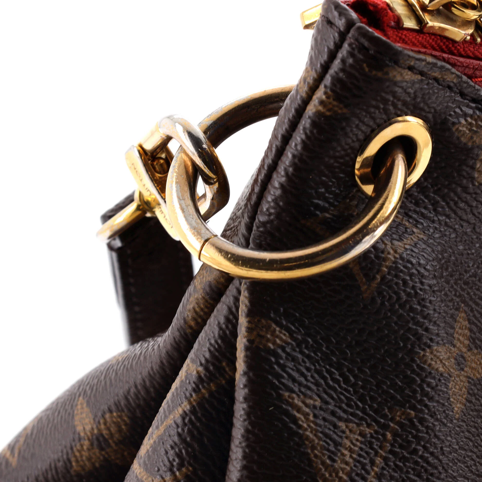 Pallas Tote Monogram Canvas with Leather BB - Image 6