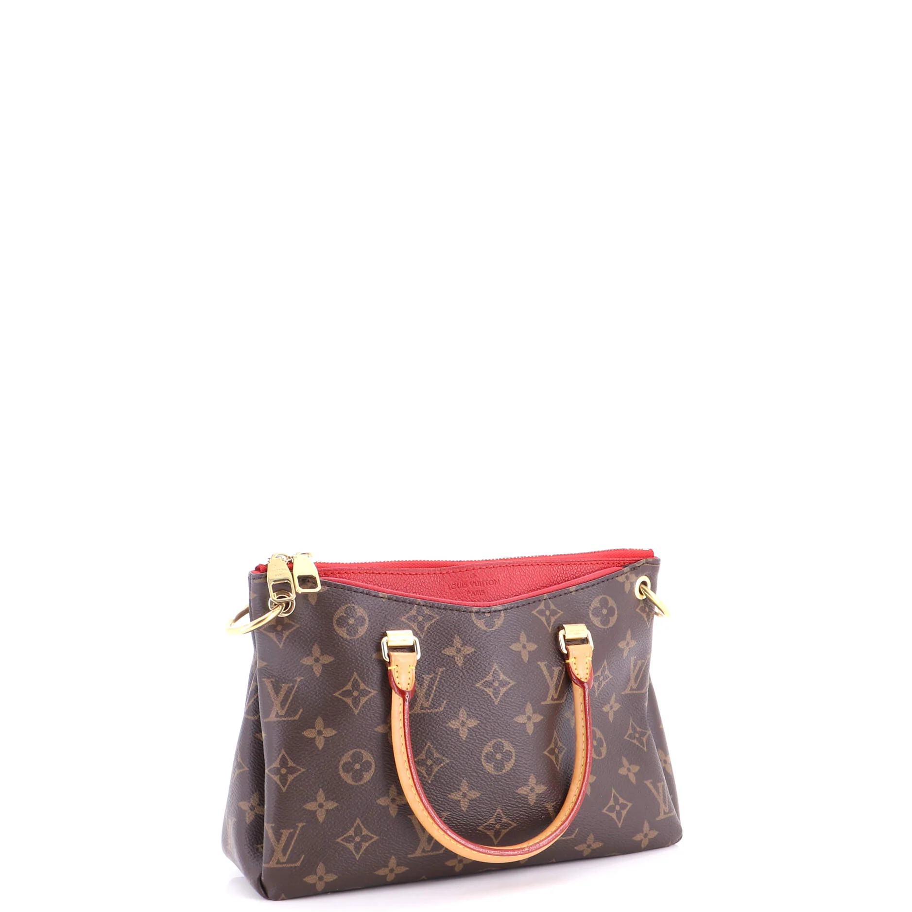 Pallas Tote Monogram Canvas with Leather BB - Image 2