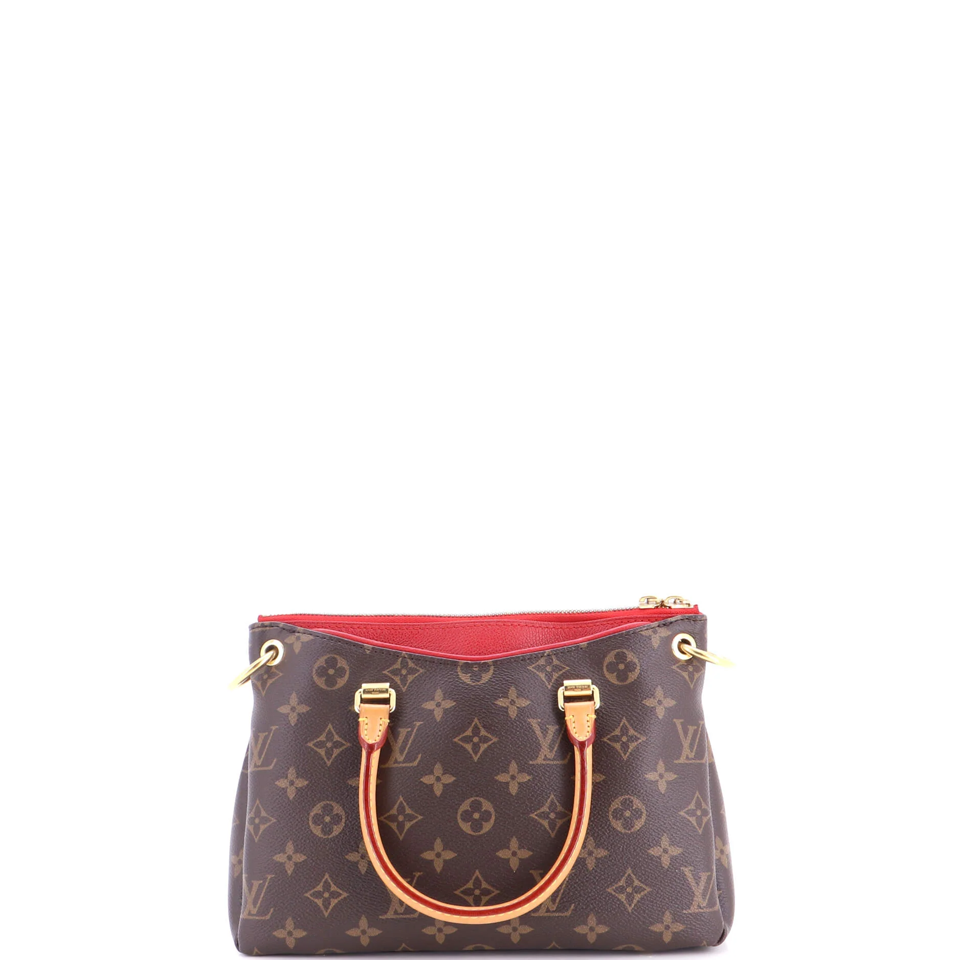 Pallas Tote Monogram Canvas with Leather BB - Image 3