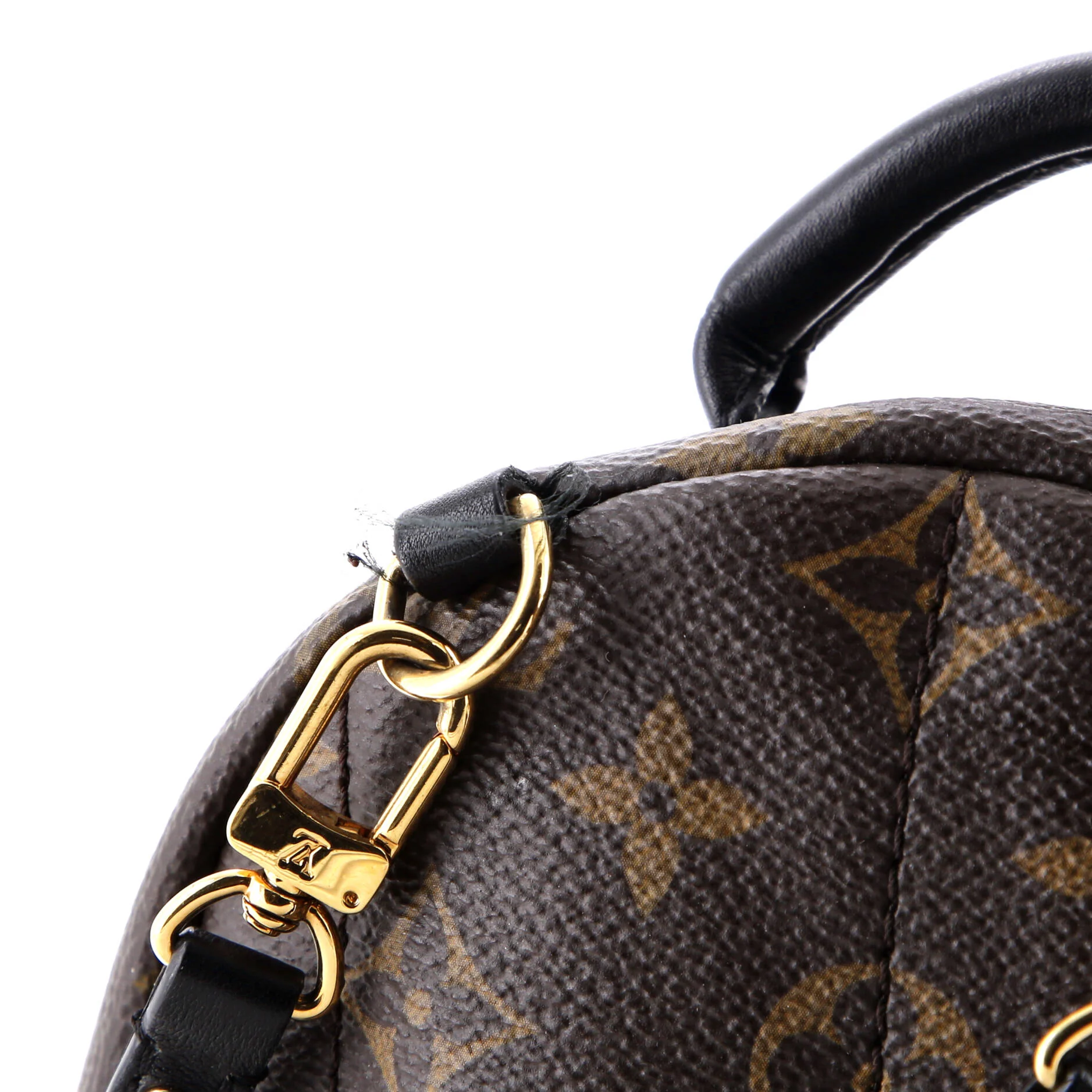 Palm Springs Backpack Monogram Canvas Mini - Image 7