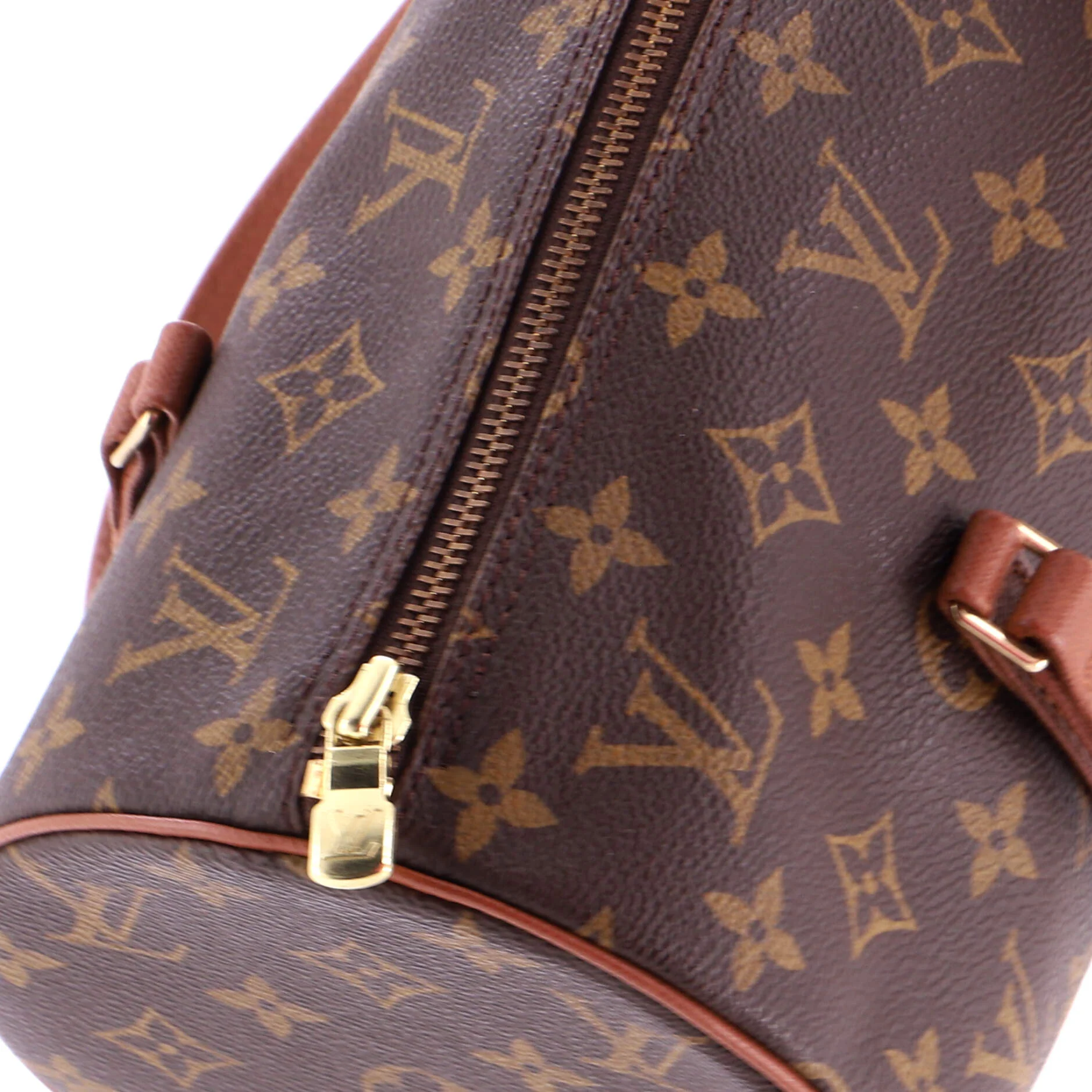 Papillon Handbag Monogram Canvas 30 - Image 6