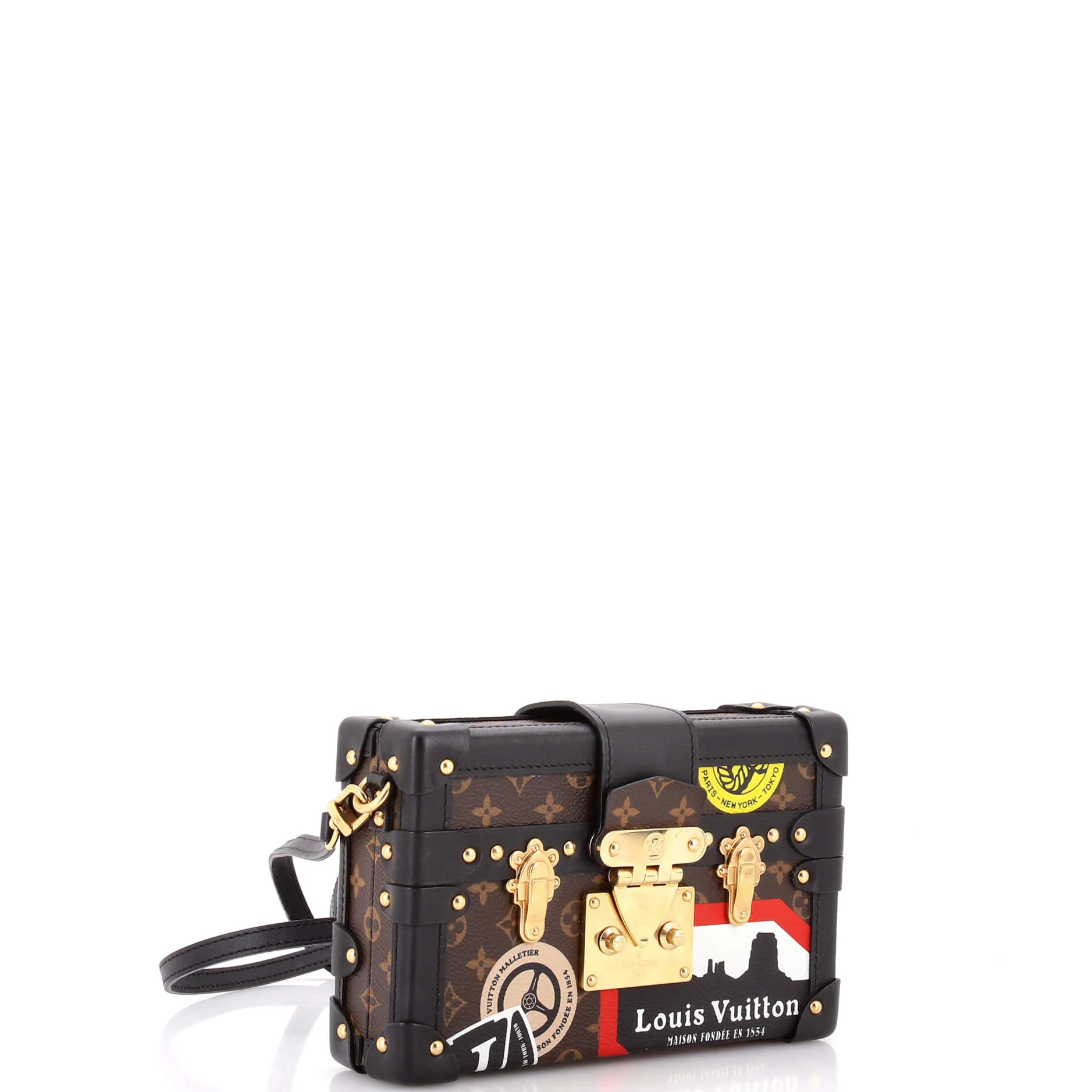 Petite Malle Handbag Limited Edition Monogram Canvas - Image 2