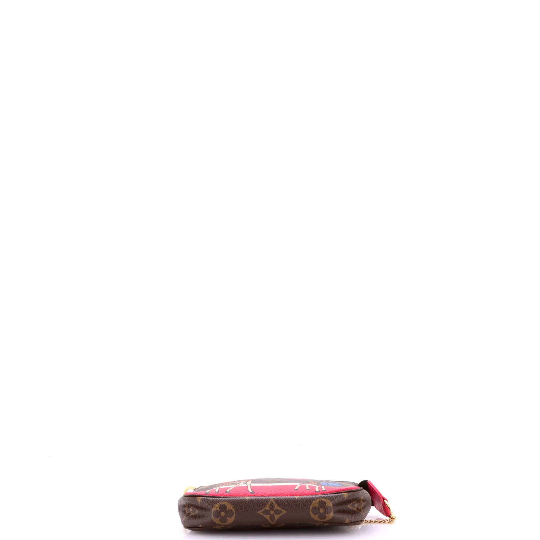 Pochette Accessoires Limited Edition Christmas Animation Monogram Canvas Mini - Image 4