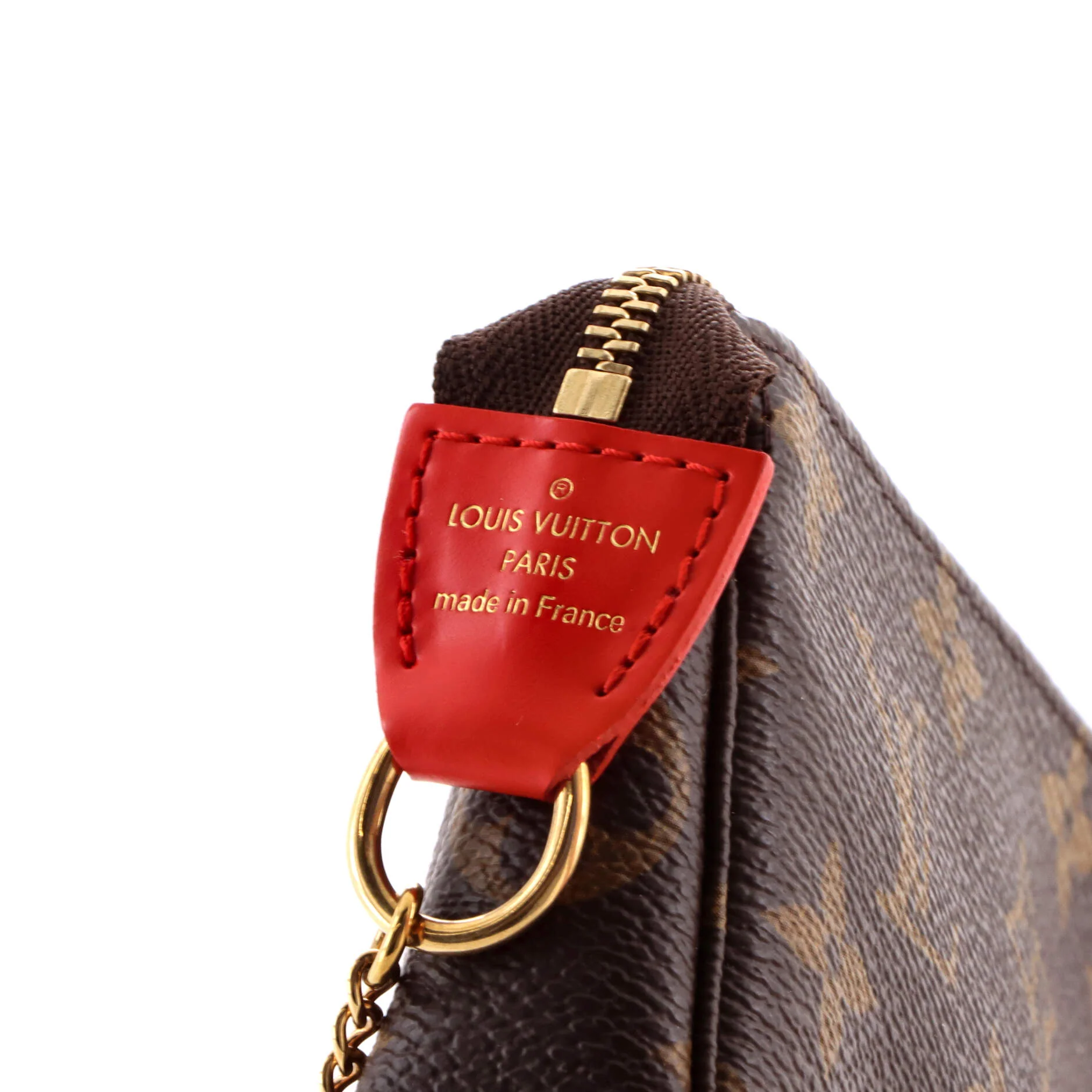 Pochette Accessoires Limited Edition Vivienne Xmas Monogram Canvas Mini - Image 7