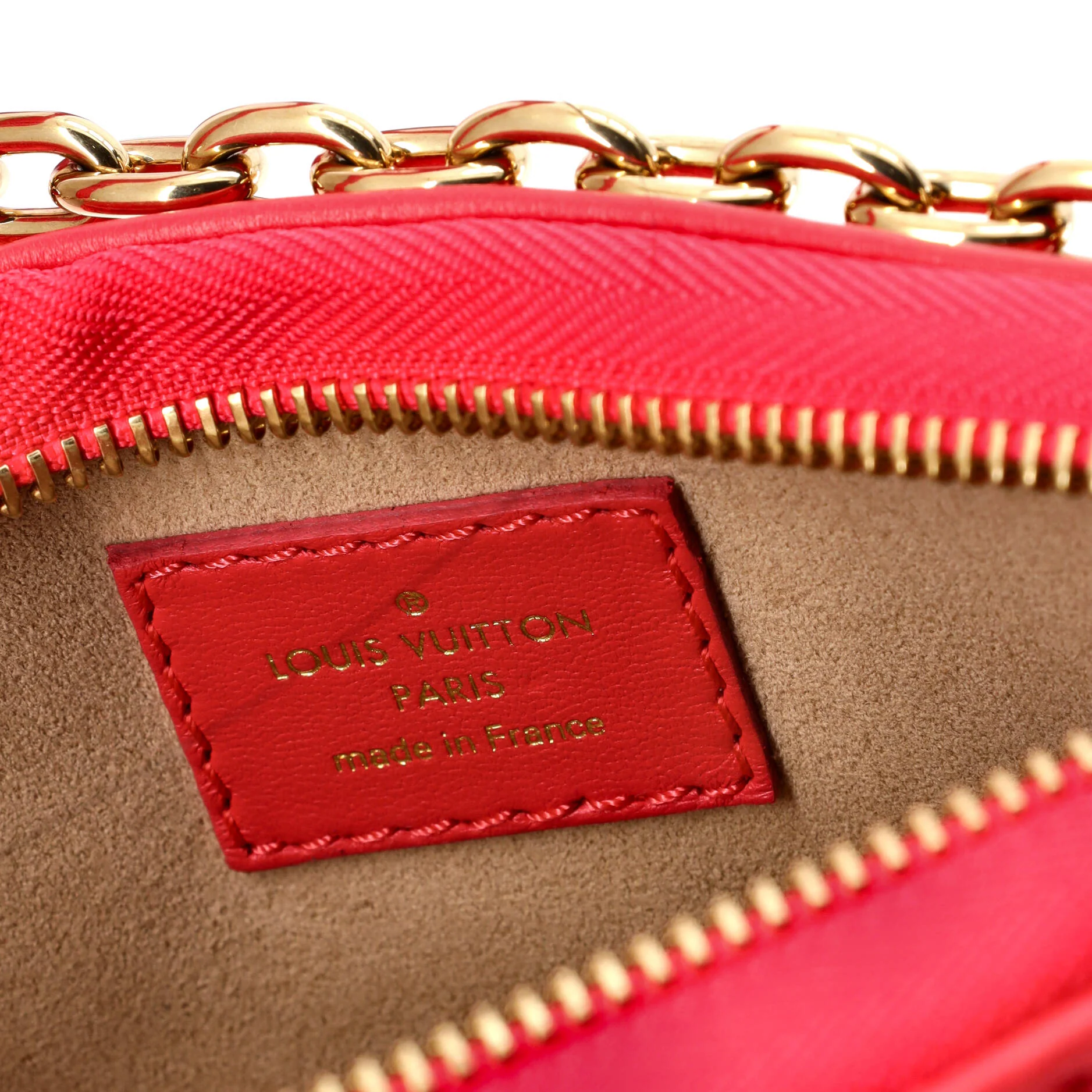 Pochette Troca Damier Quilted Lambskin MM - Image 6