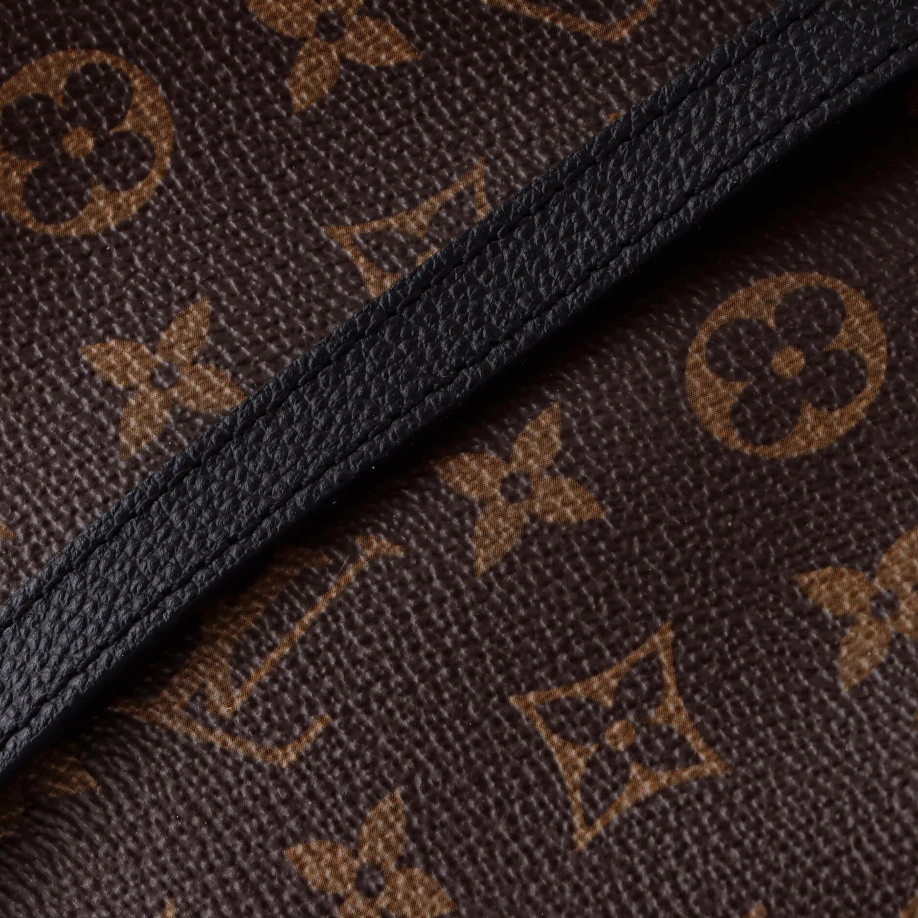 Popincourt NM Handbag Monogram Canvas with Leather MM - Image 8