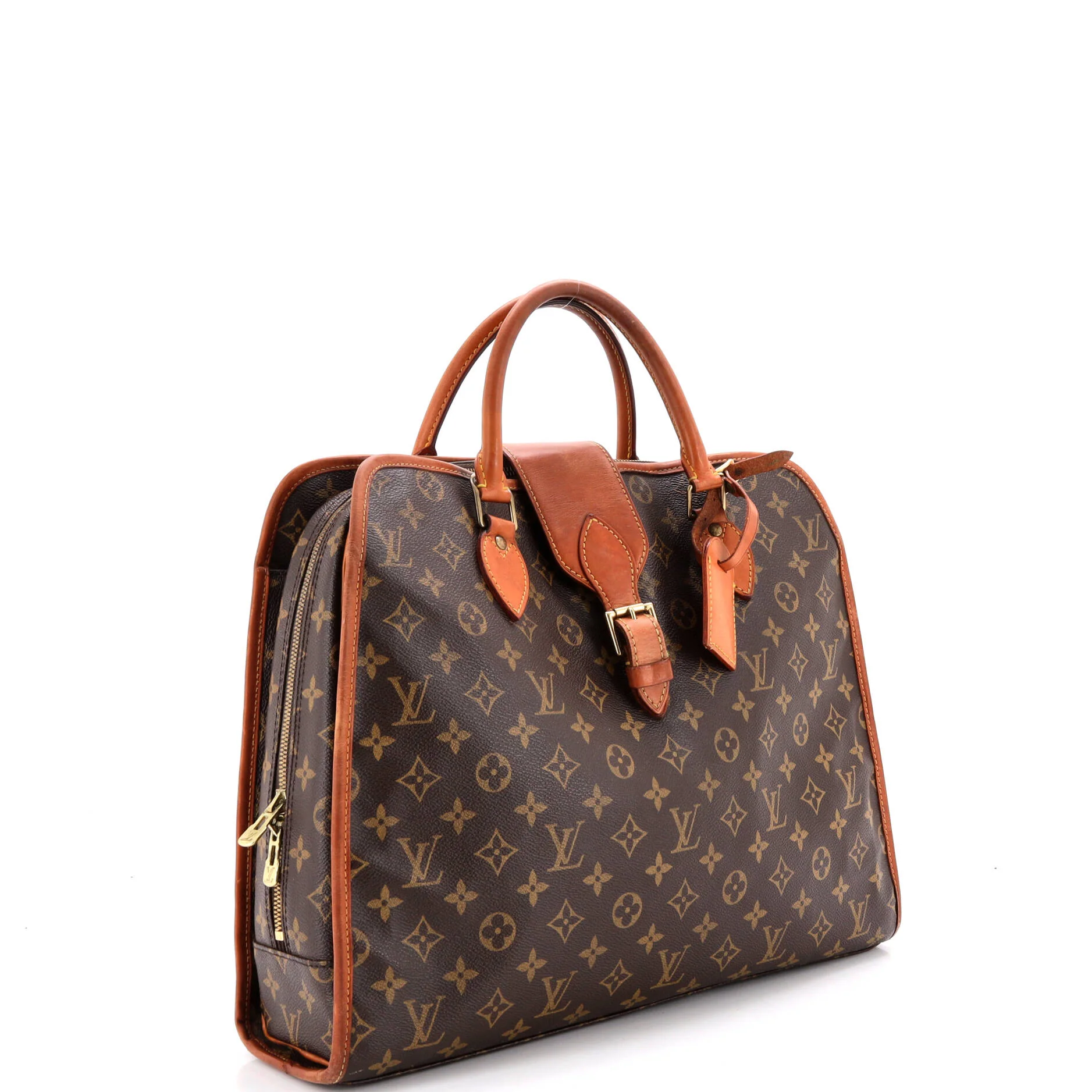 Rivoli Soft Briefcase Monogram Canvas - Image 2