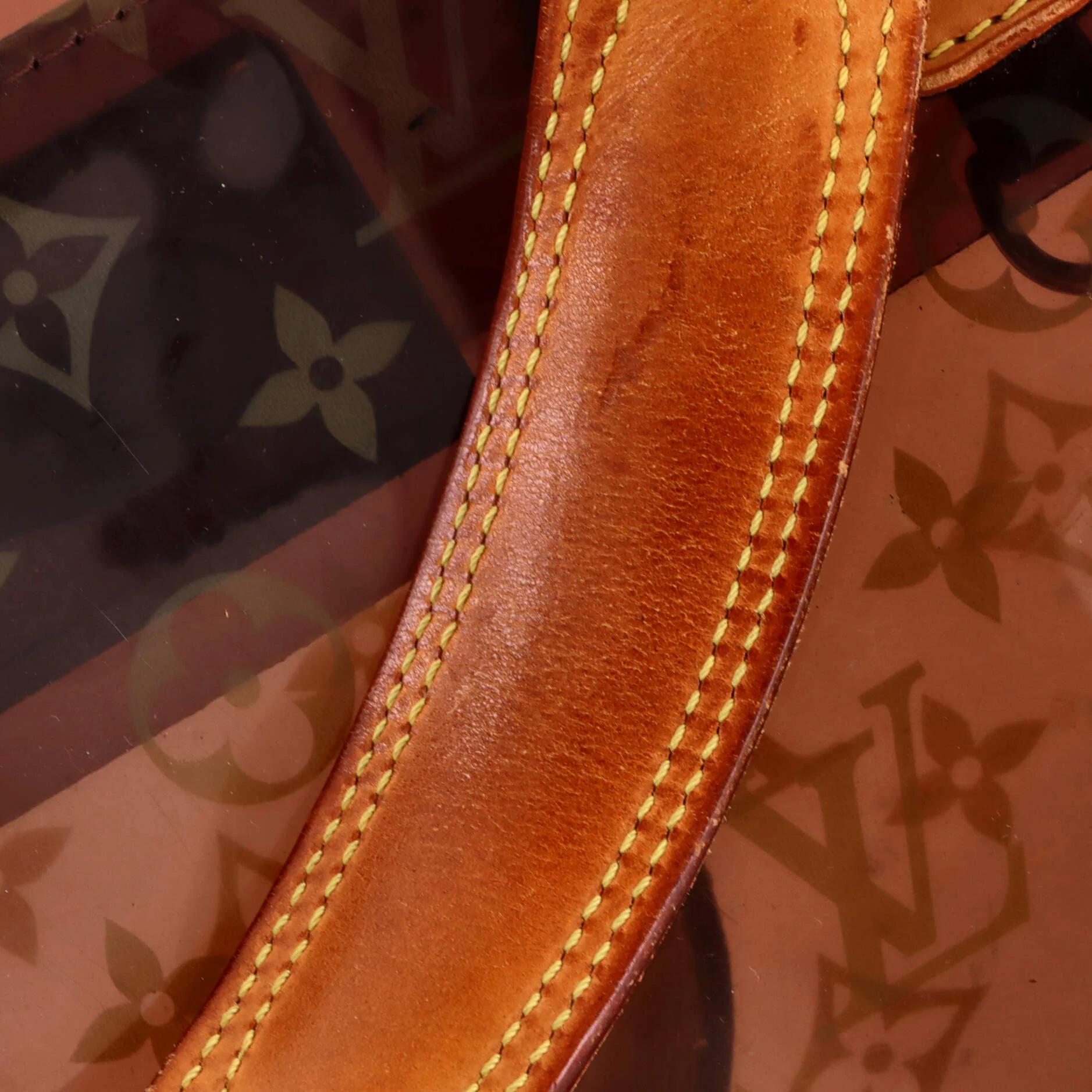 Sac Ambre Handbag Monogram Vinyl PM - Image 8