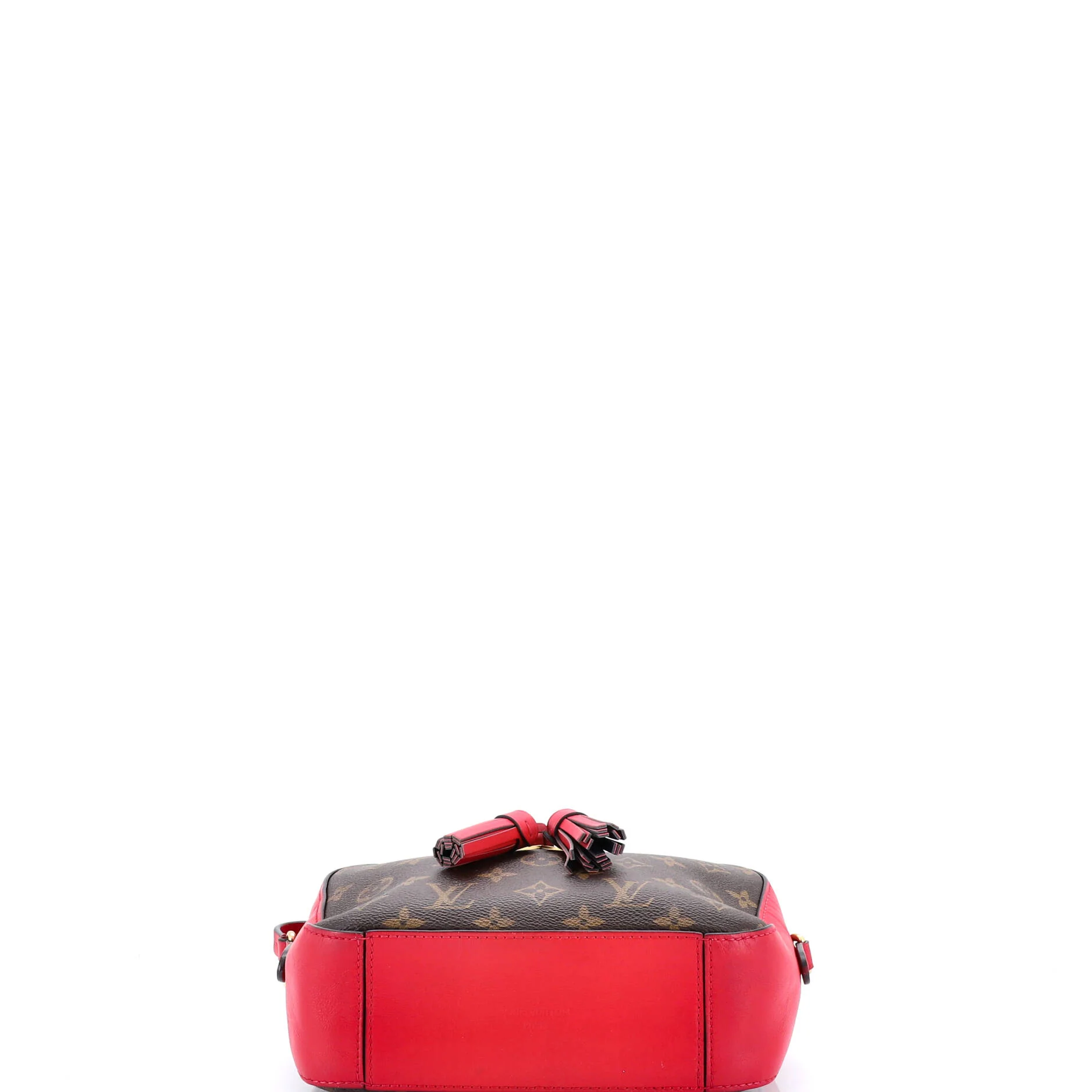 Saintonge Handbag Monogram Canvas with Leather - Image 4