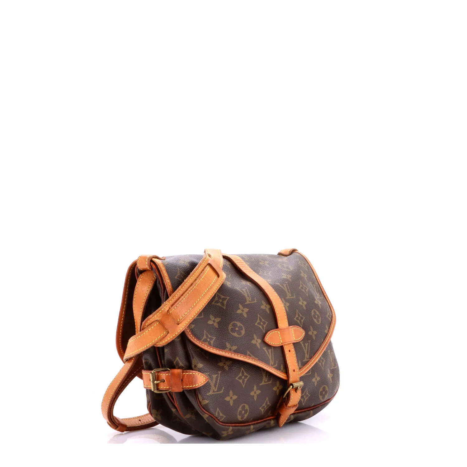 Saumur Handbag Monogram Canvas 30 - Image 2