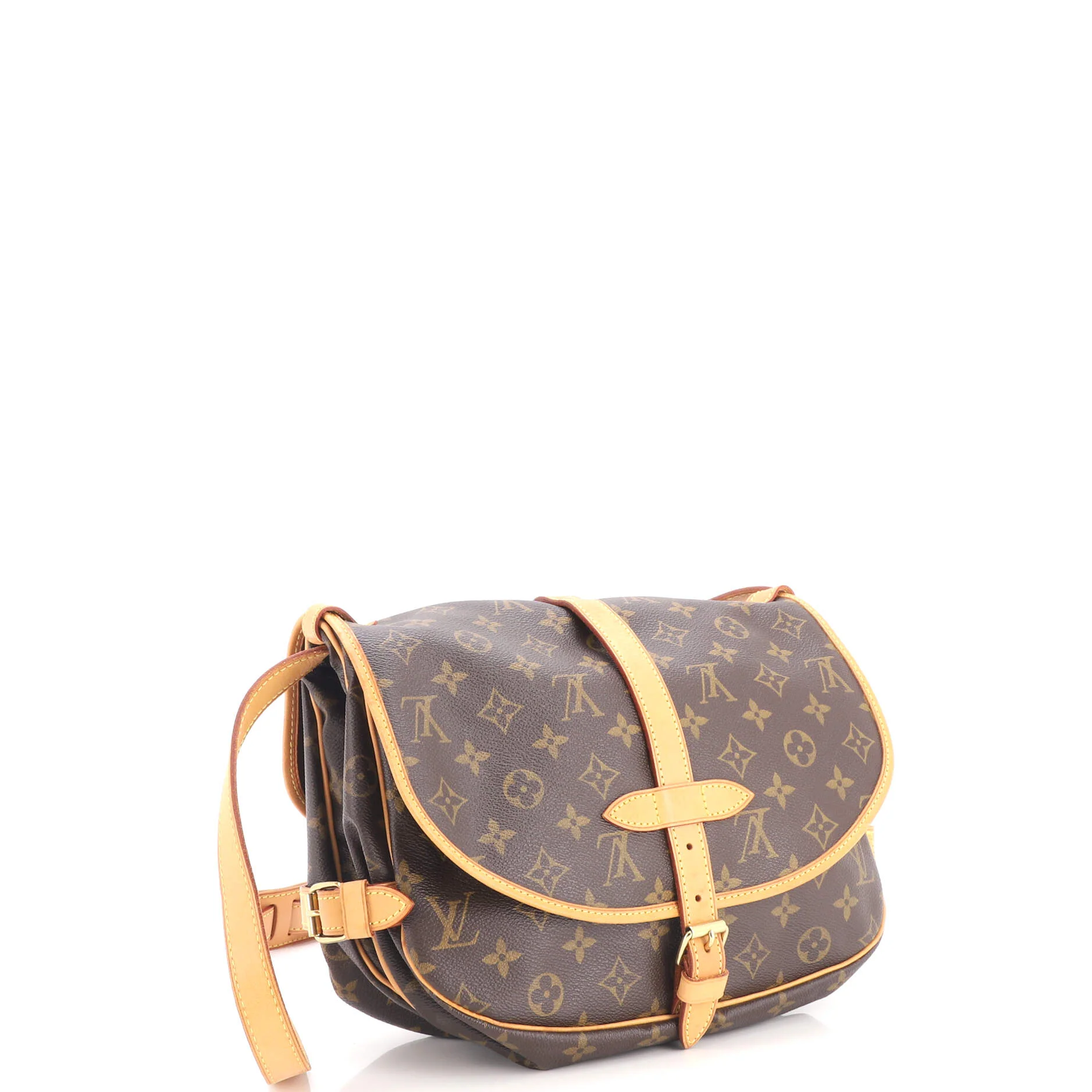 Saumur Handbag Monogram Canvas 30 - Image 2