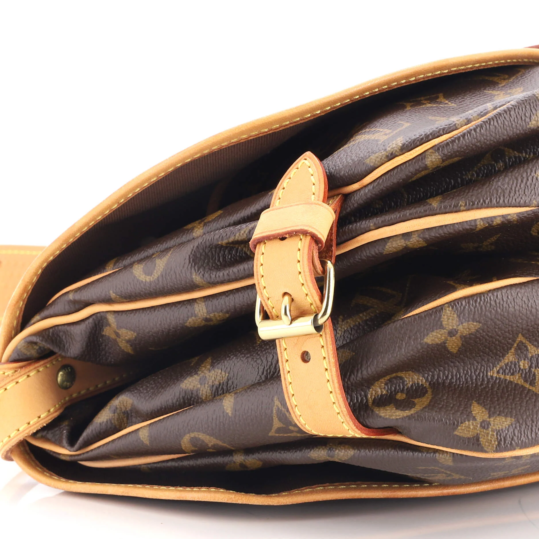 Saumur Handbag Monogram Canvas 30 - Image 6