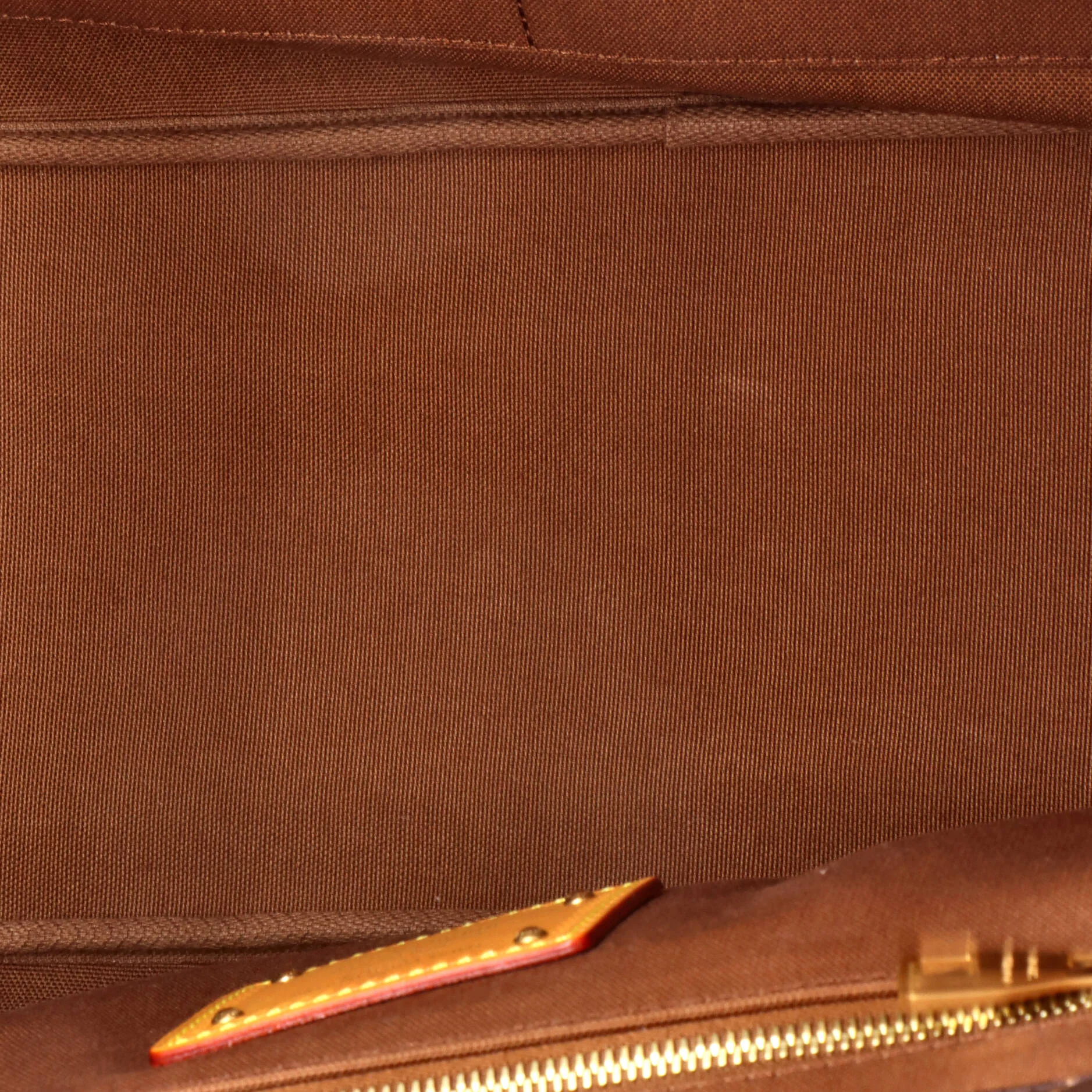 Shopper Tote Monogram Leather MM - Image 5