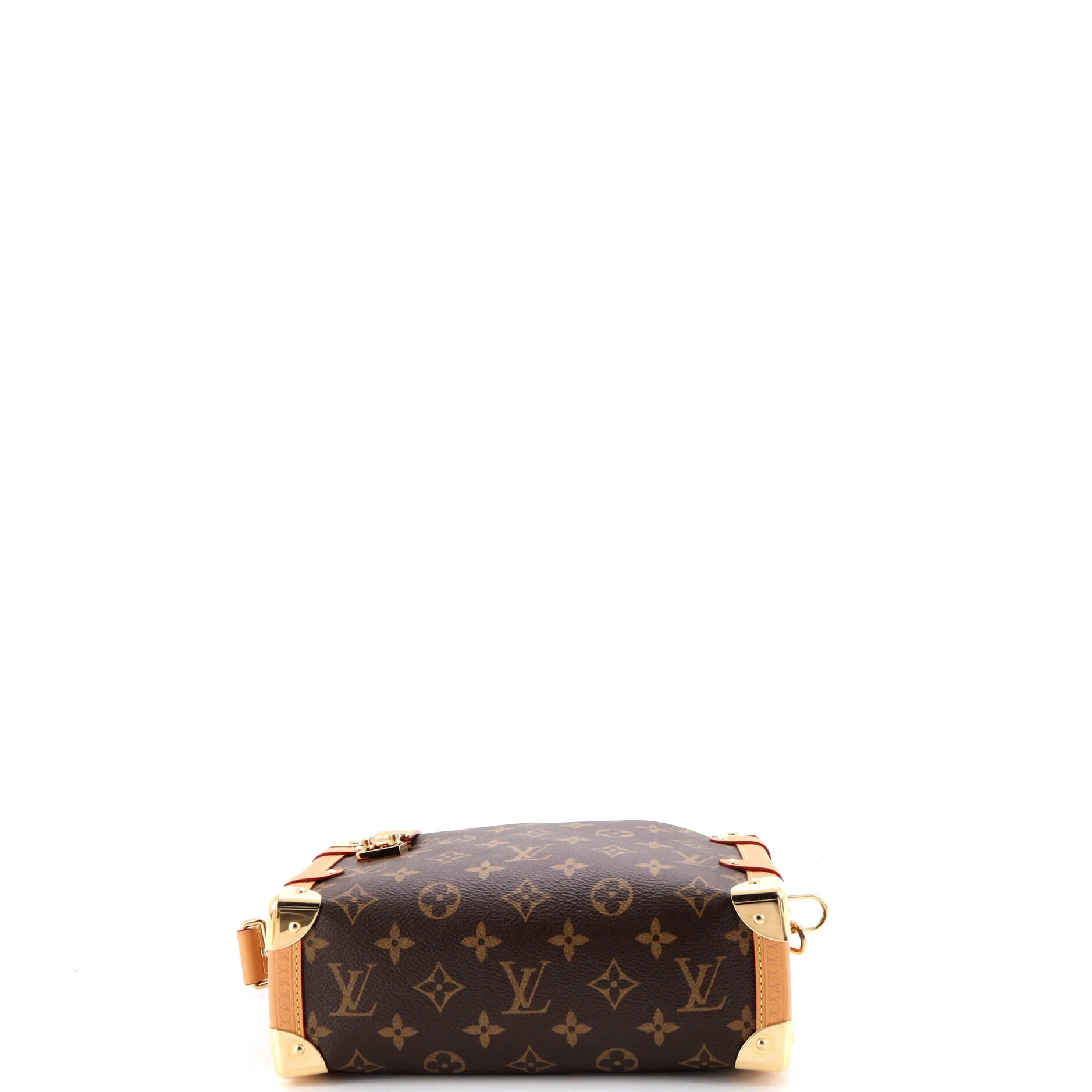 Side Trunk Handbag Monogram Canvas MM - Image 4