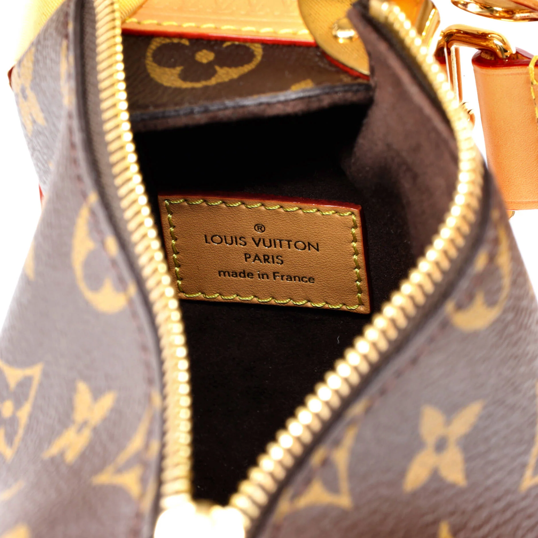 Side Trunk Handbag Monogram Canvas PM - Image 6