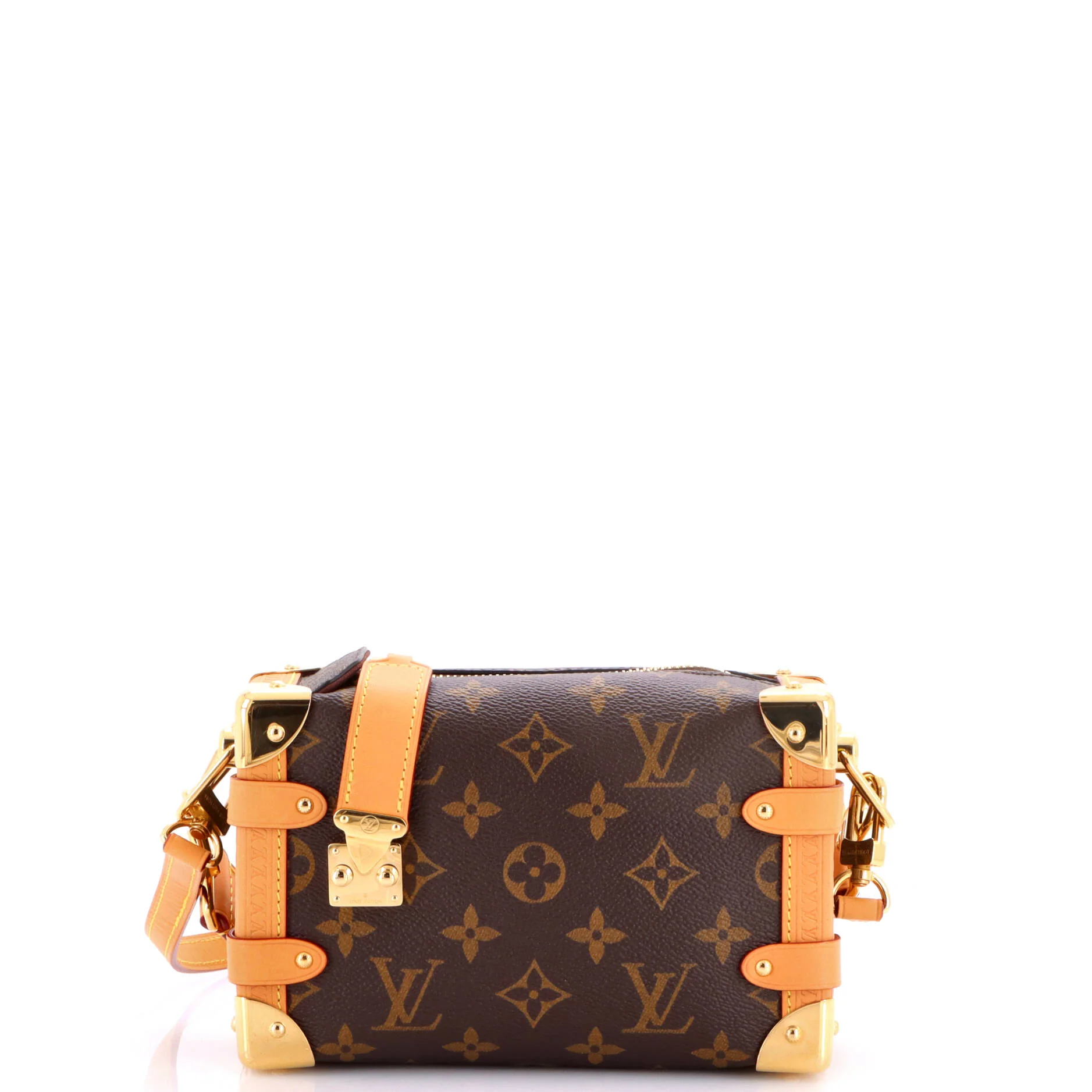 Side Trunk Handbag Monogram Canvas PM