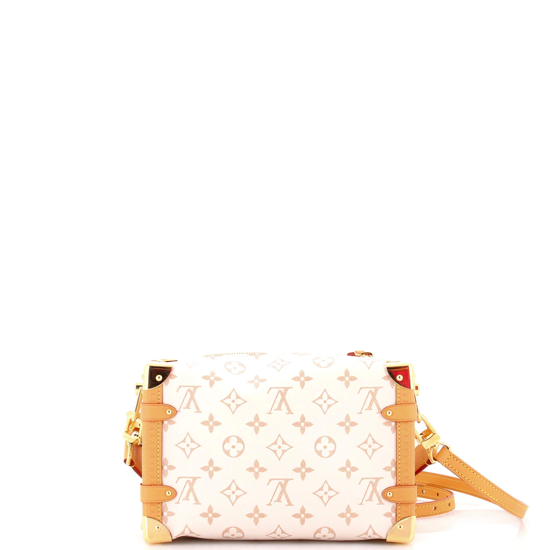 Side Trunk Handbag Monogram Dune Canvas PM - Image 3