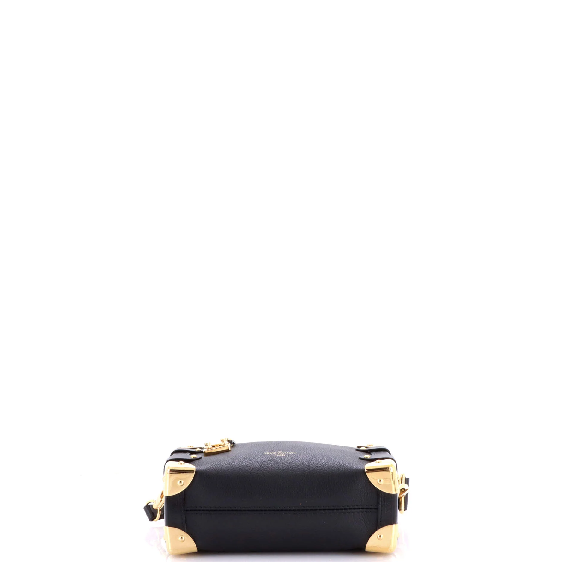 Side Trunk Handbag Taurillon Leather PM - Image 4