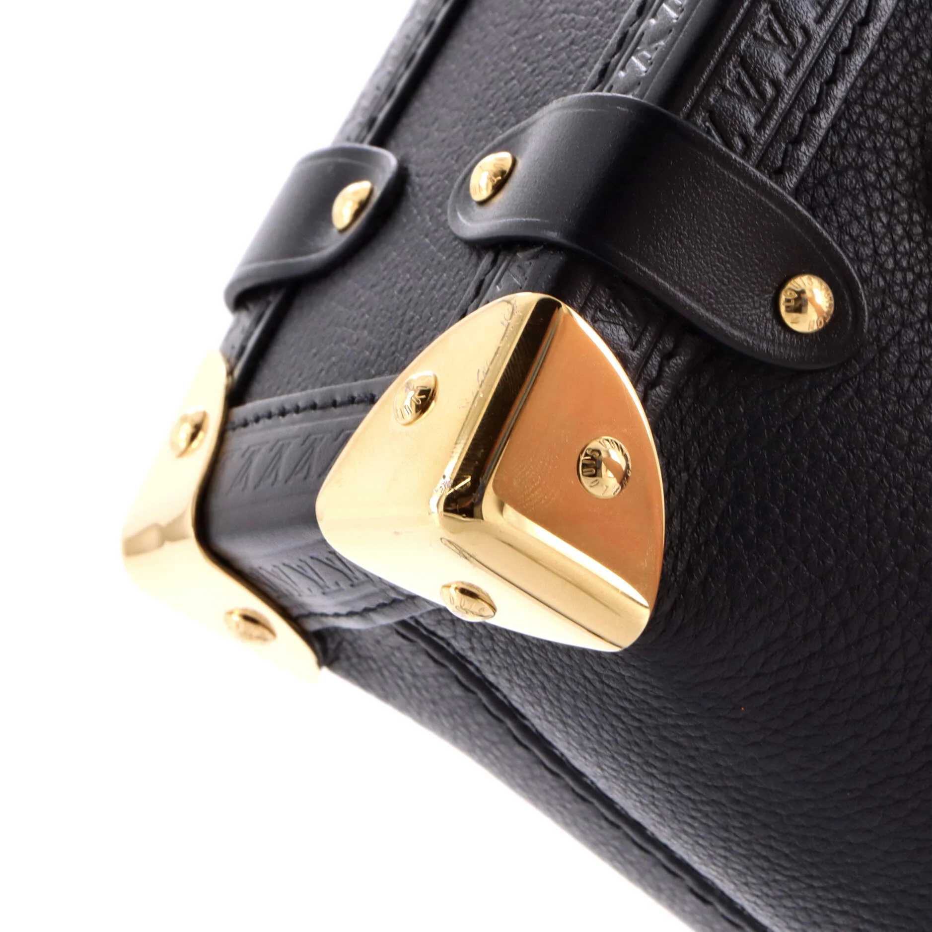 Side Trunk Handbag Taurillon Leather PM - Image 6