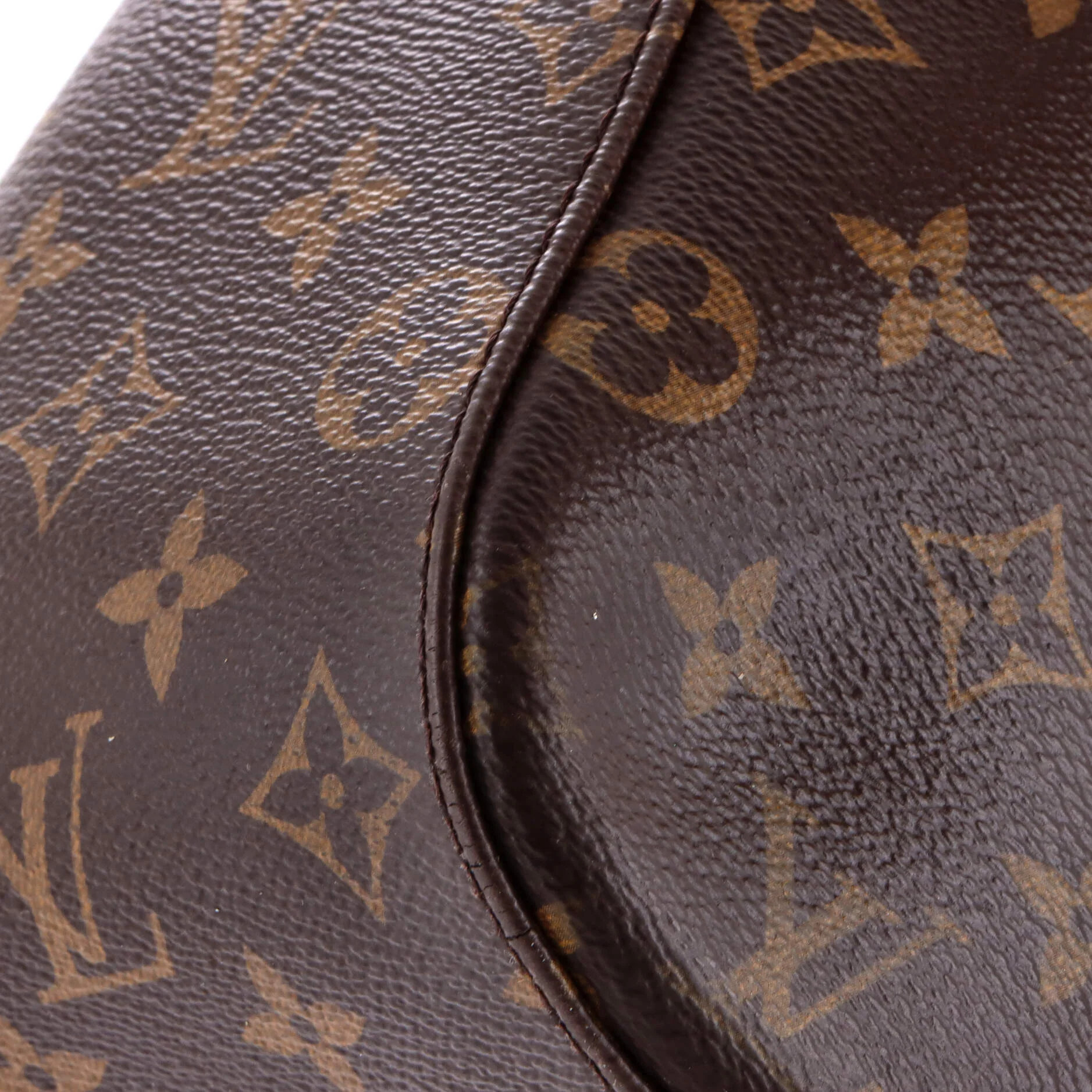 Slouchy Handbag Monogram Canvas MM - Image 7