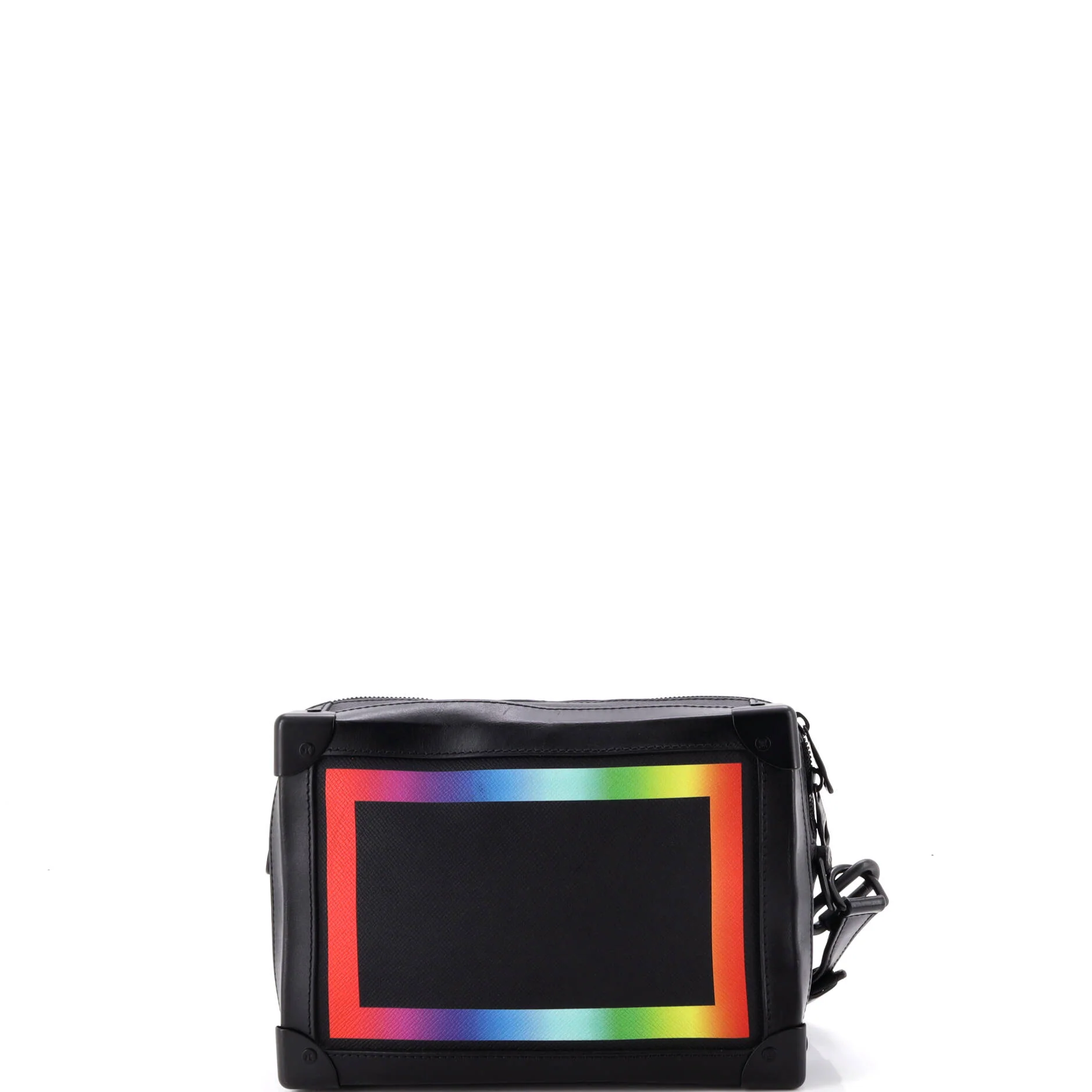 Soft Trunk Bag Rainbow Taiga Leather - Image 3