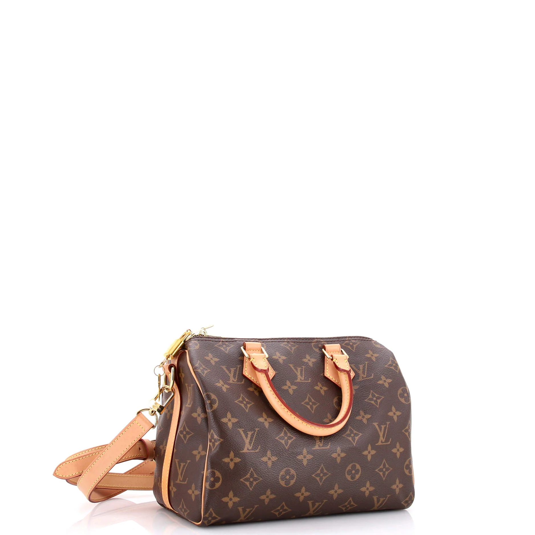 Speedy Bandouliere Bag Monogram Canvas 25 - Image 2