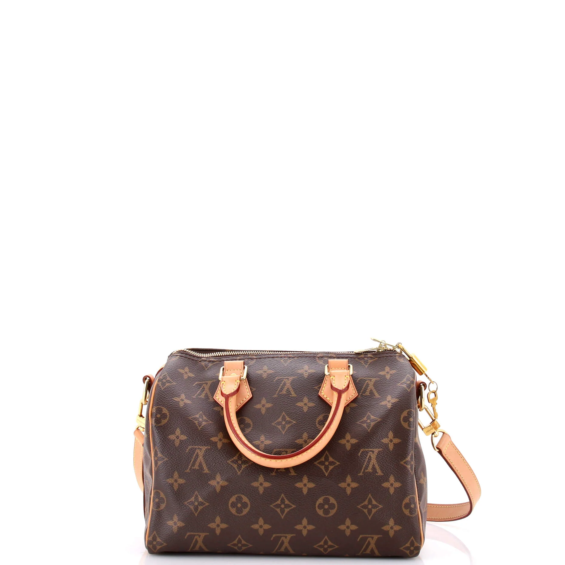 Speedy Bandouliere Bag Monogram Canvas 25 - Image 3