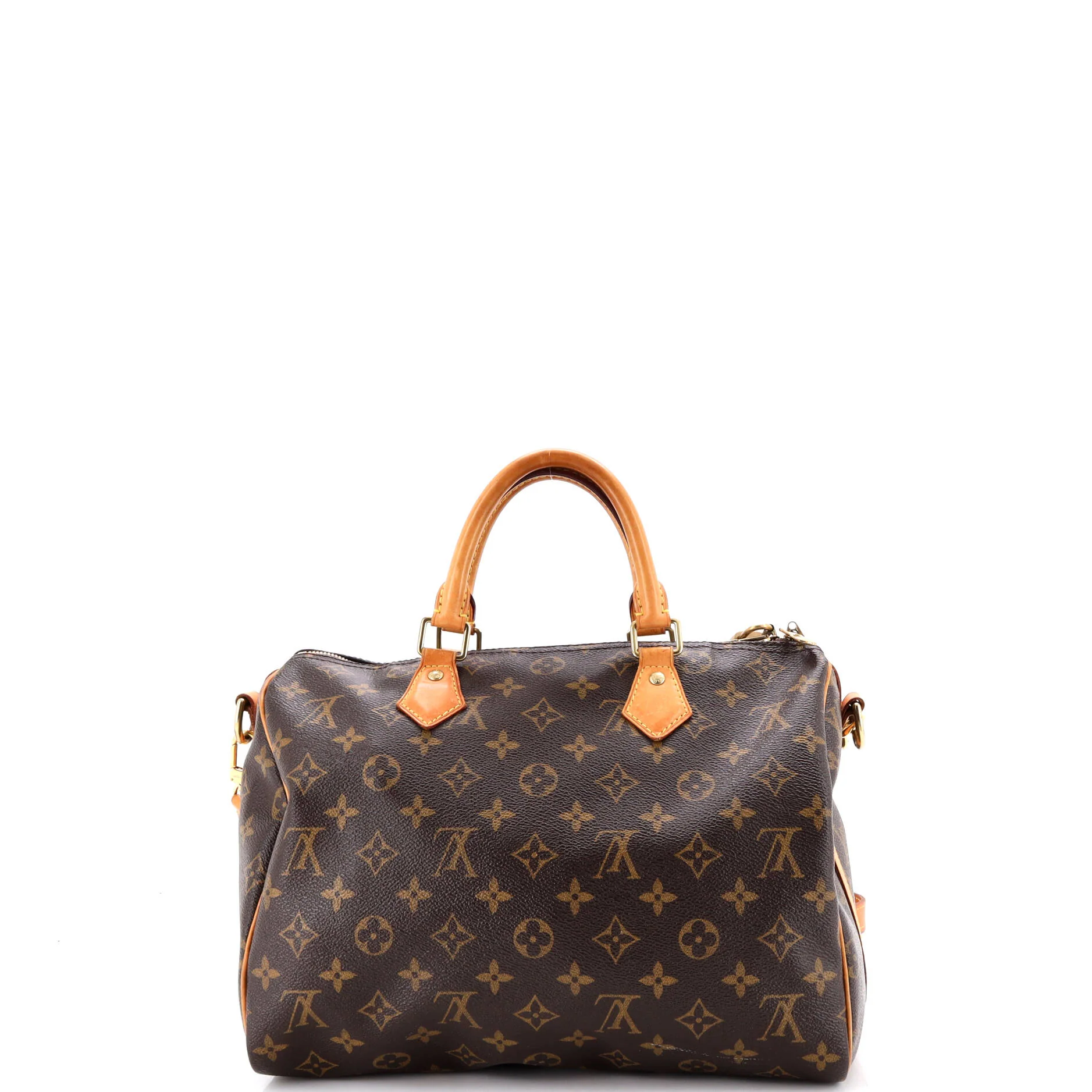 Speedy Bandouliere Bag Monogram Canvas 30 - Image 3