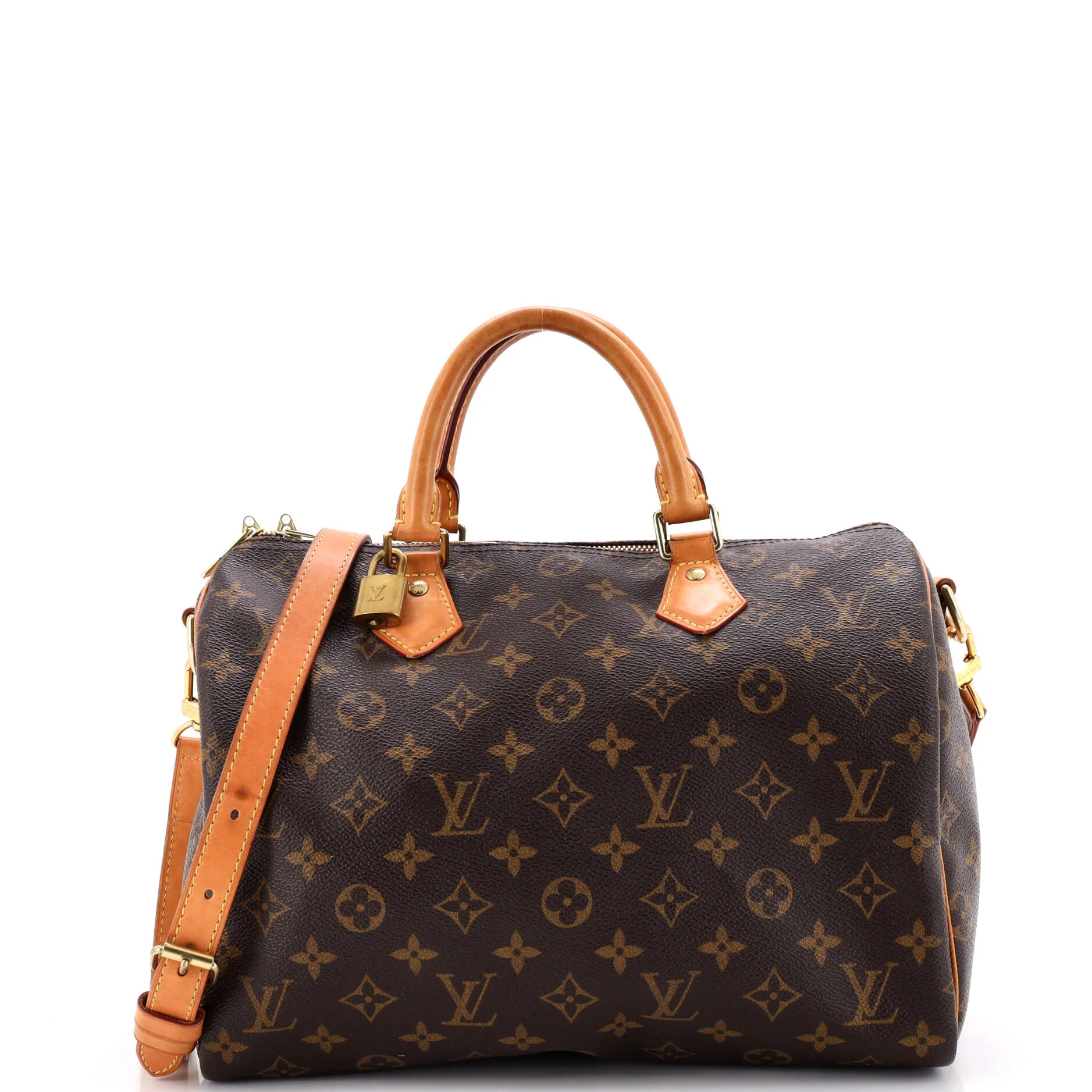 Speedy Bandouliere Bag Monogram Canvas 30