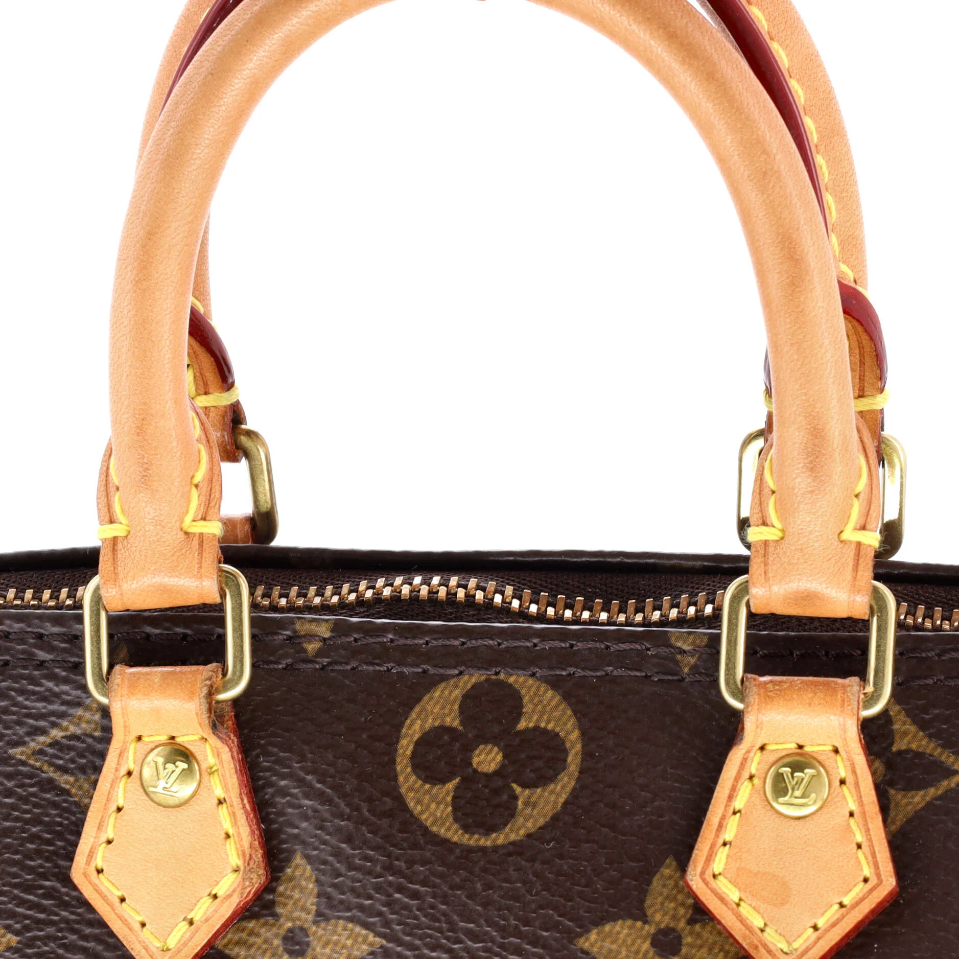 Speedy Bandouliere Bag Monogram Canvas Nano - Image 7