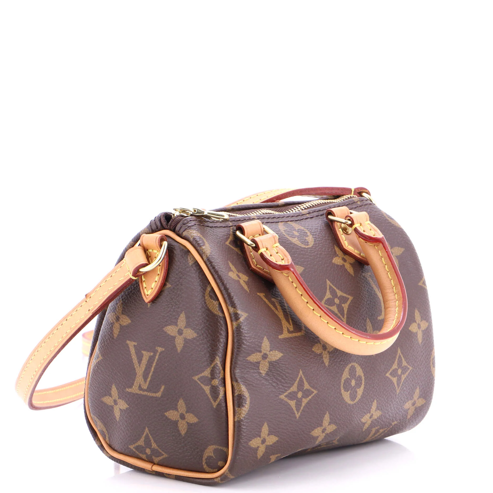 Speedy Bandouliere Bag Monogram Canvas Nano - Image 2