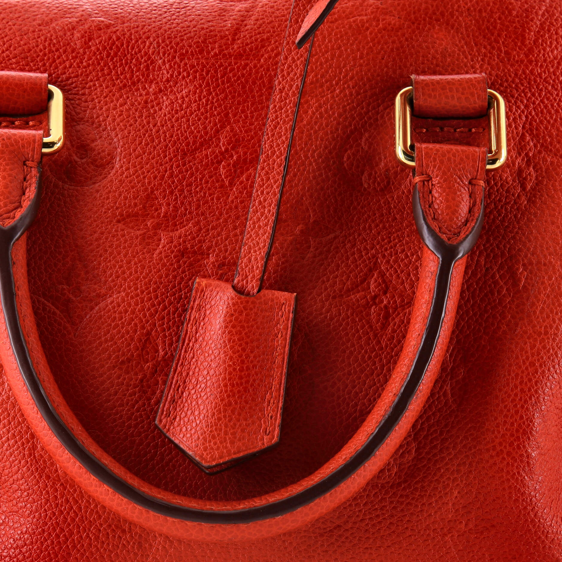 Speedy Bandouliere Bag Monogram Empreinte Leather 25 - Image 8