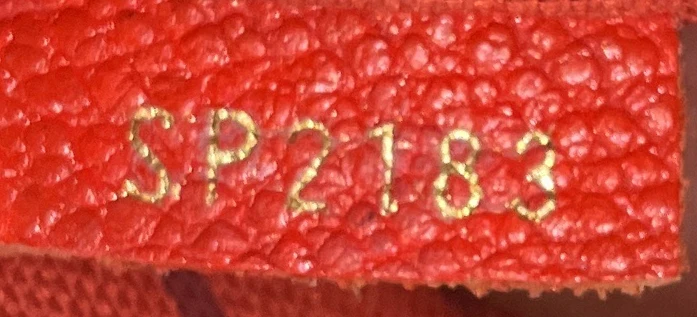 Speedy Bandouliere Bag Monogram Empreinte Leather 25 - Image 9