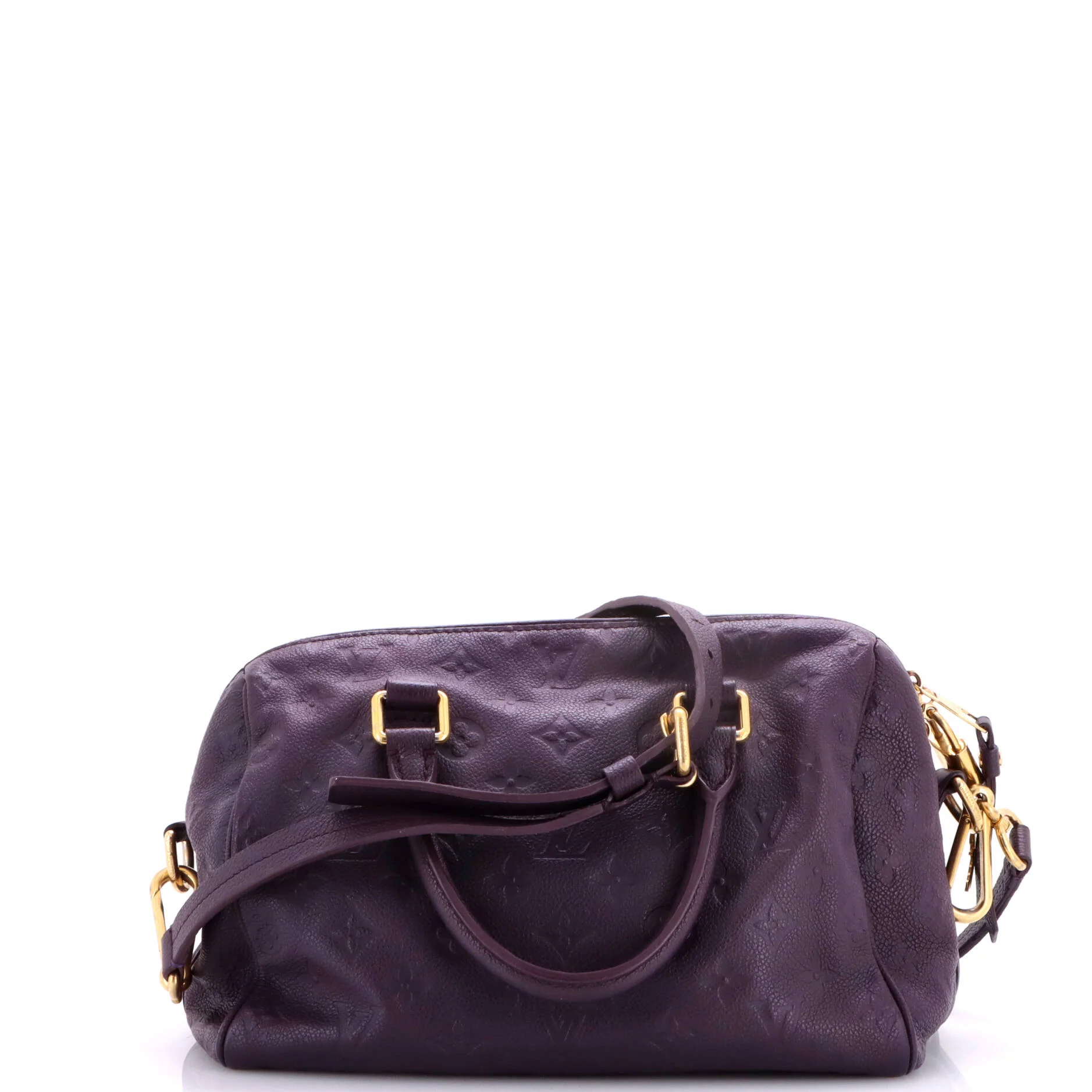 Speedy Bandouliere Bag Monogram Empreinte Leather 25 - Image 3