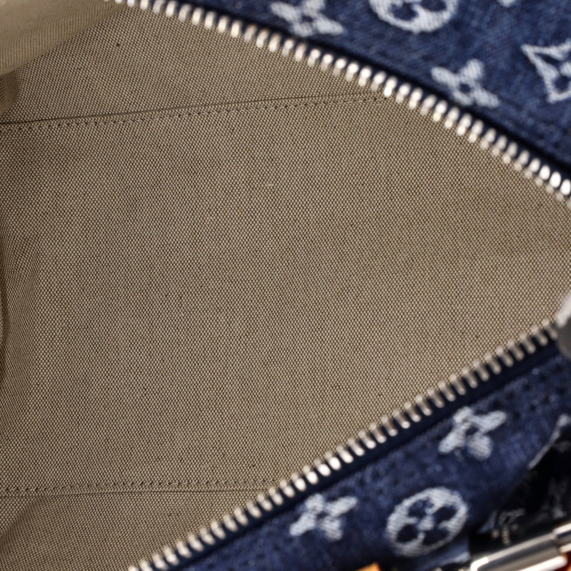 Speedy Bandouliere Bag Monogram Flower Denim 30 - Image 5