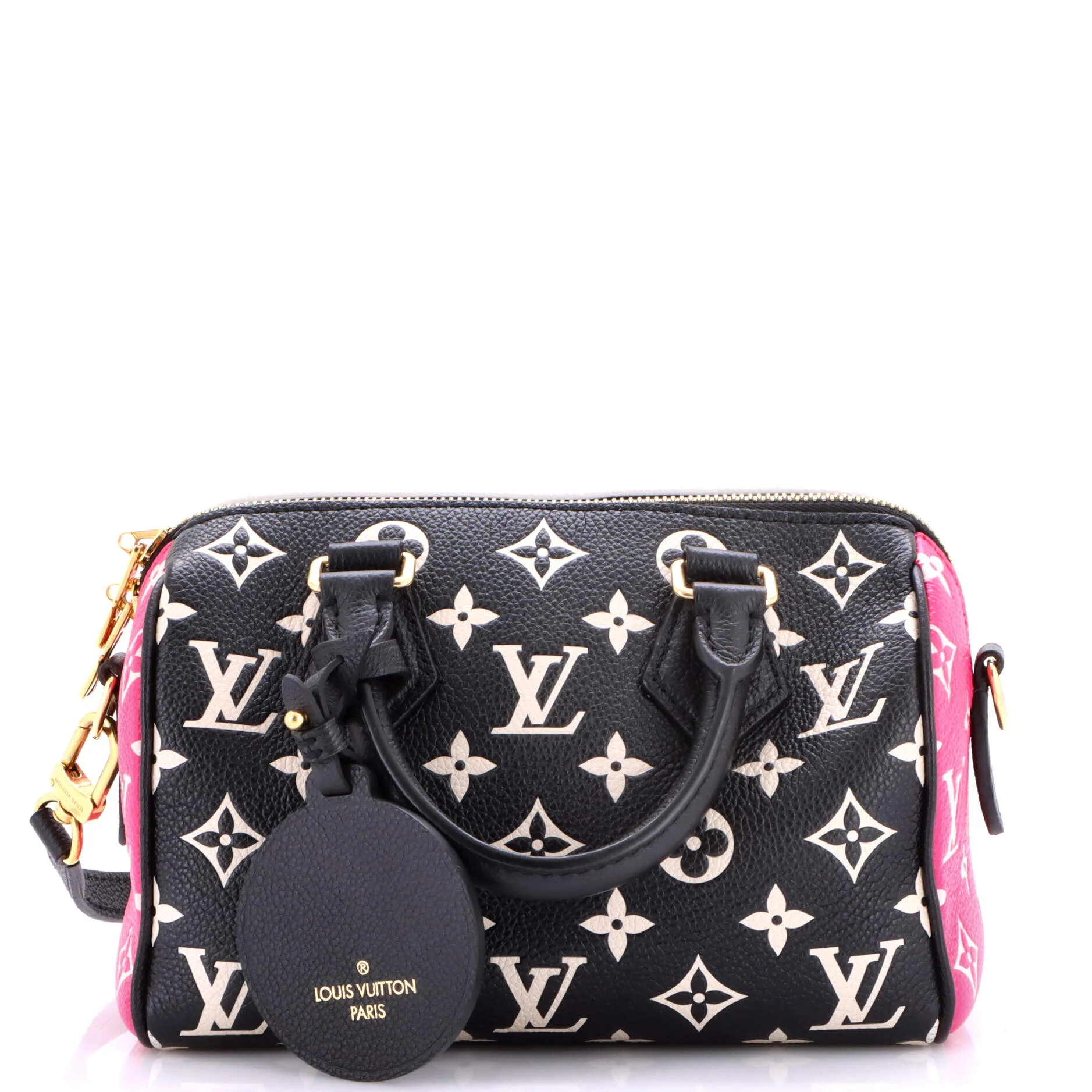 Speedy Bandouliere Bag Spring in the City Monogram Empreinte Leather 20