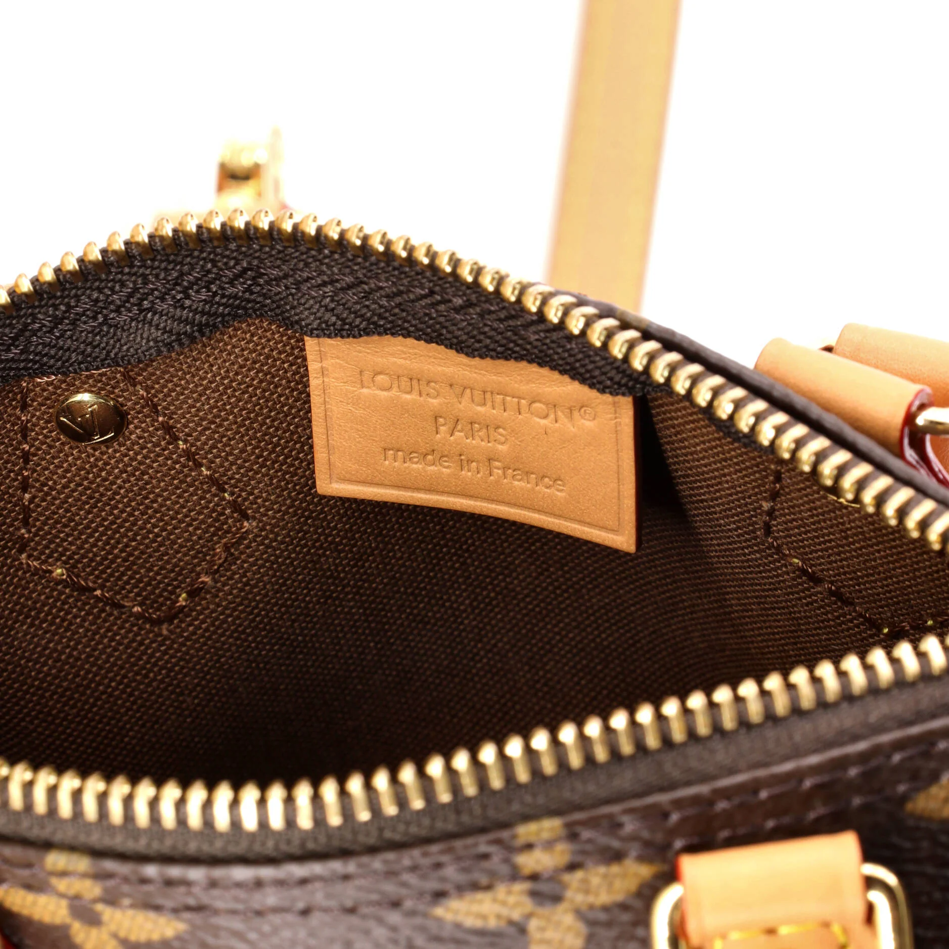 Speedy Bandouliere NM Bag Monogram Canvas Nano - Image 7