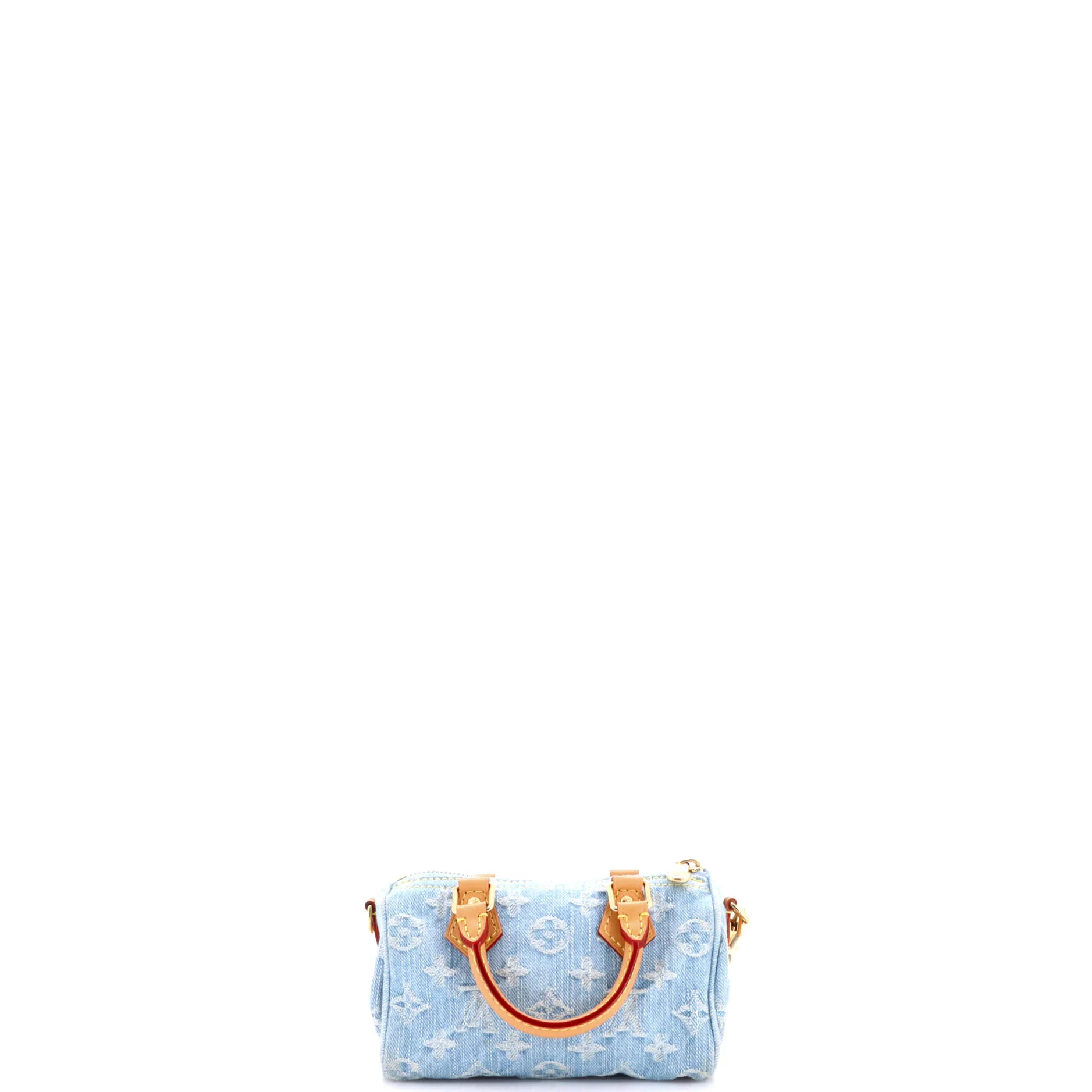 Speedy Bandouliere NM Bag Monogram Denim Sky Nano - Image 3