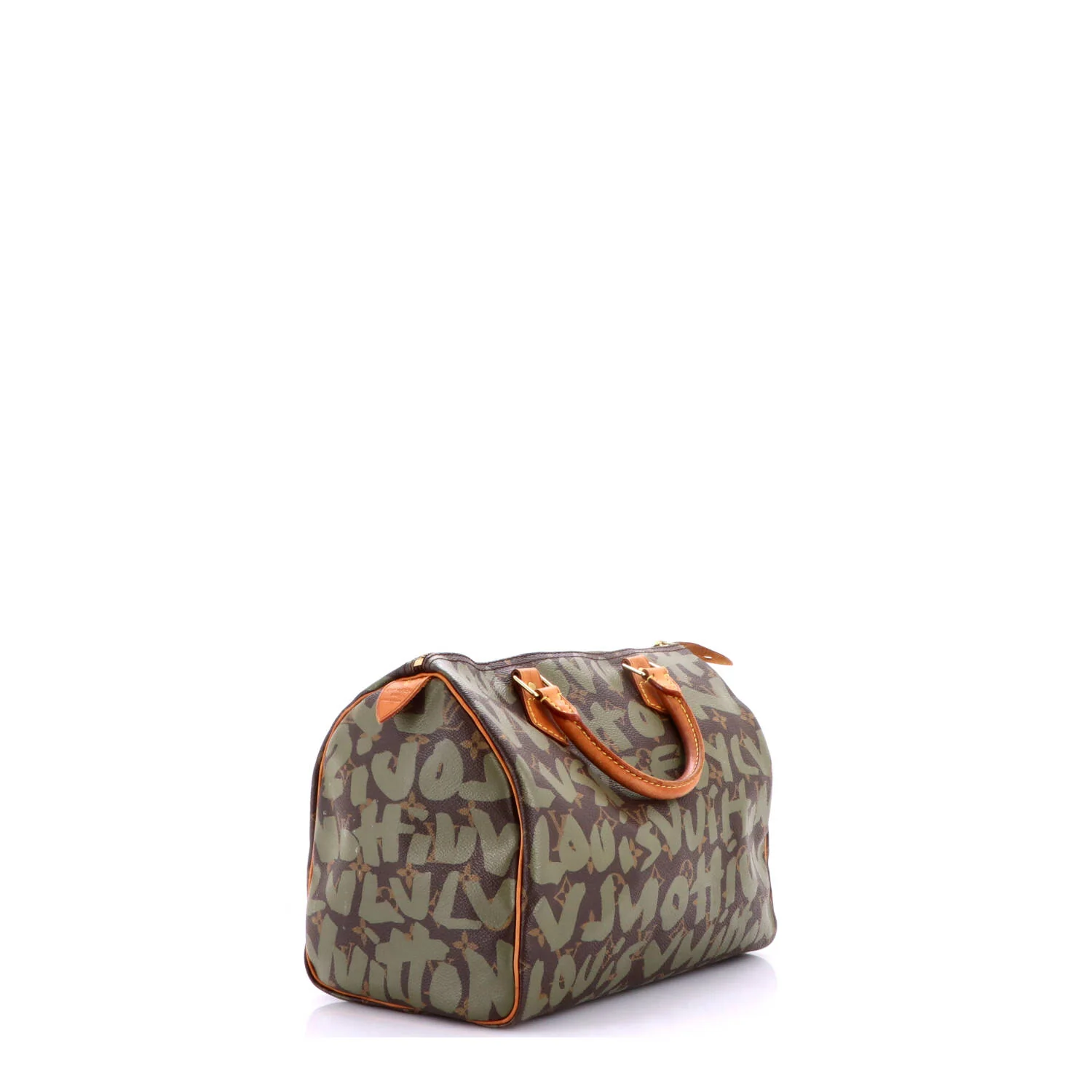 Speedy Handbag Limited Edition Monogram Graffiti 30 - Image 2