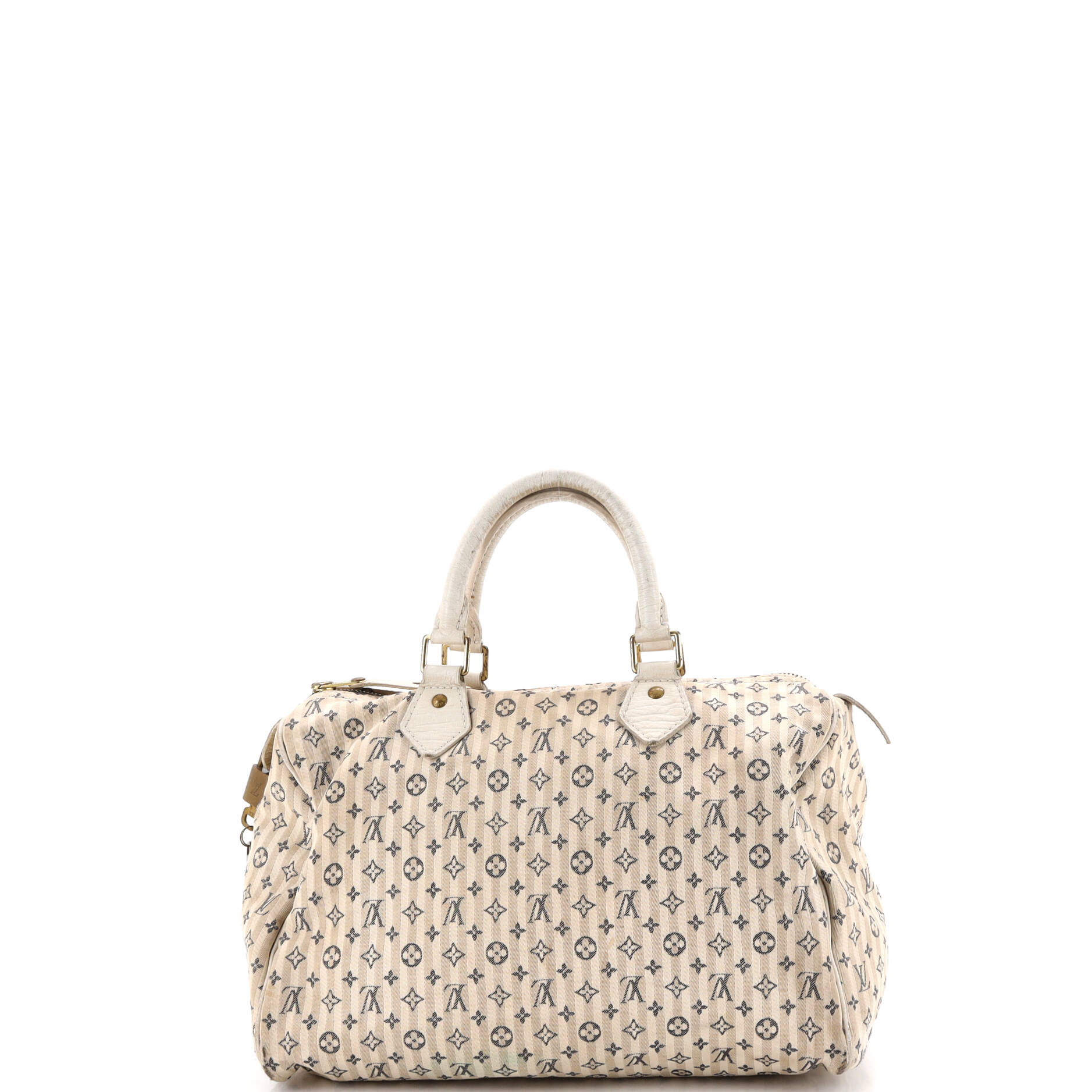 Speedy Handbag Mini Lin Croisette 30 - Image 3