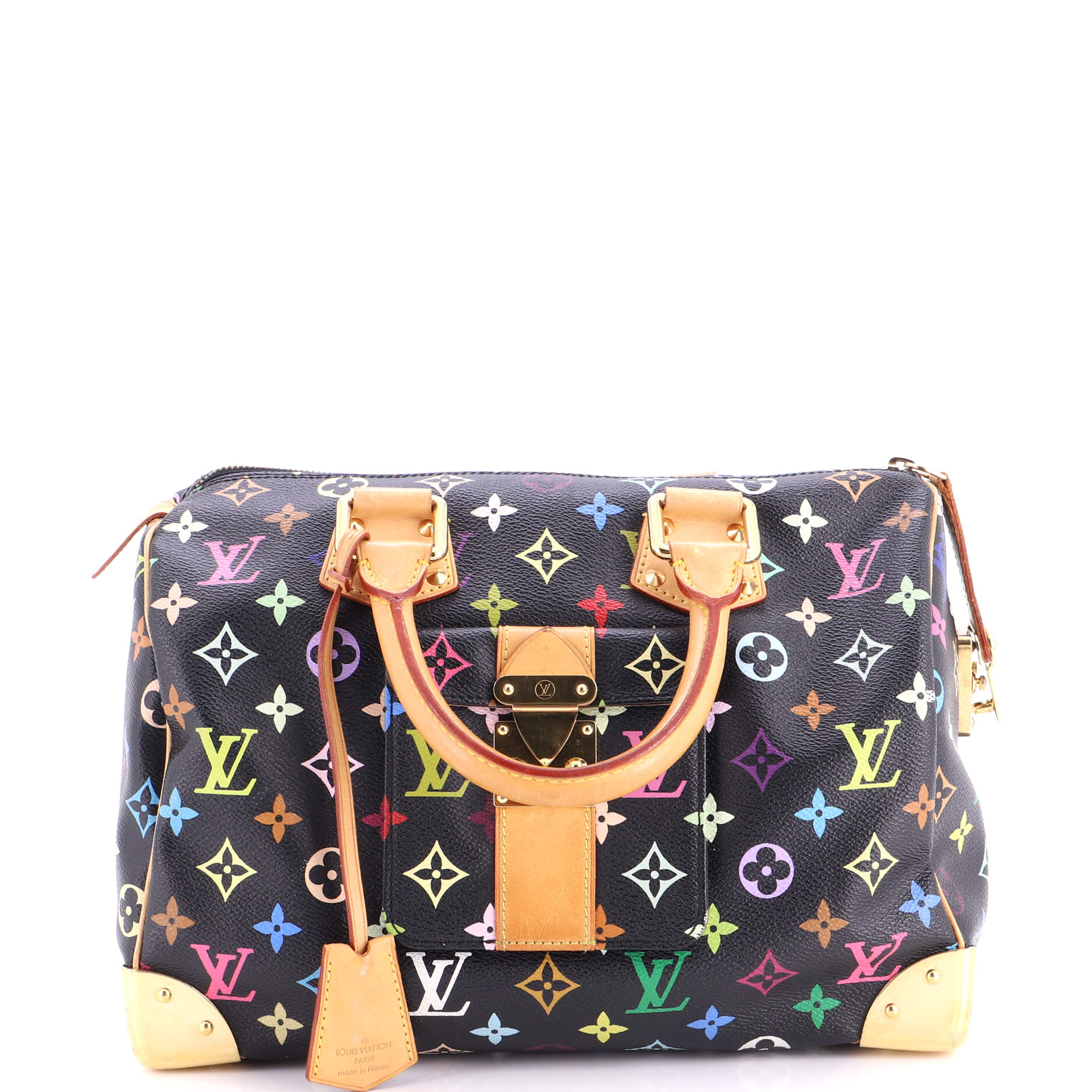 Speedy Handbag Monogram Multicolor 30