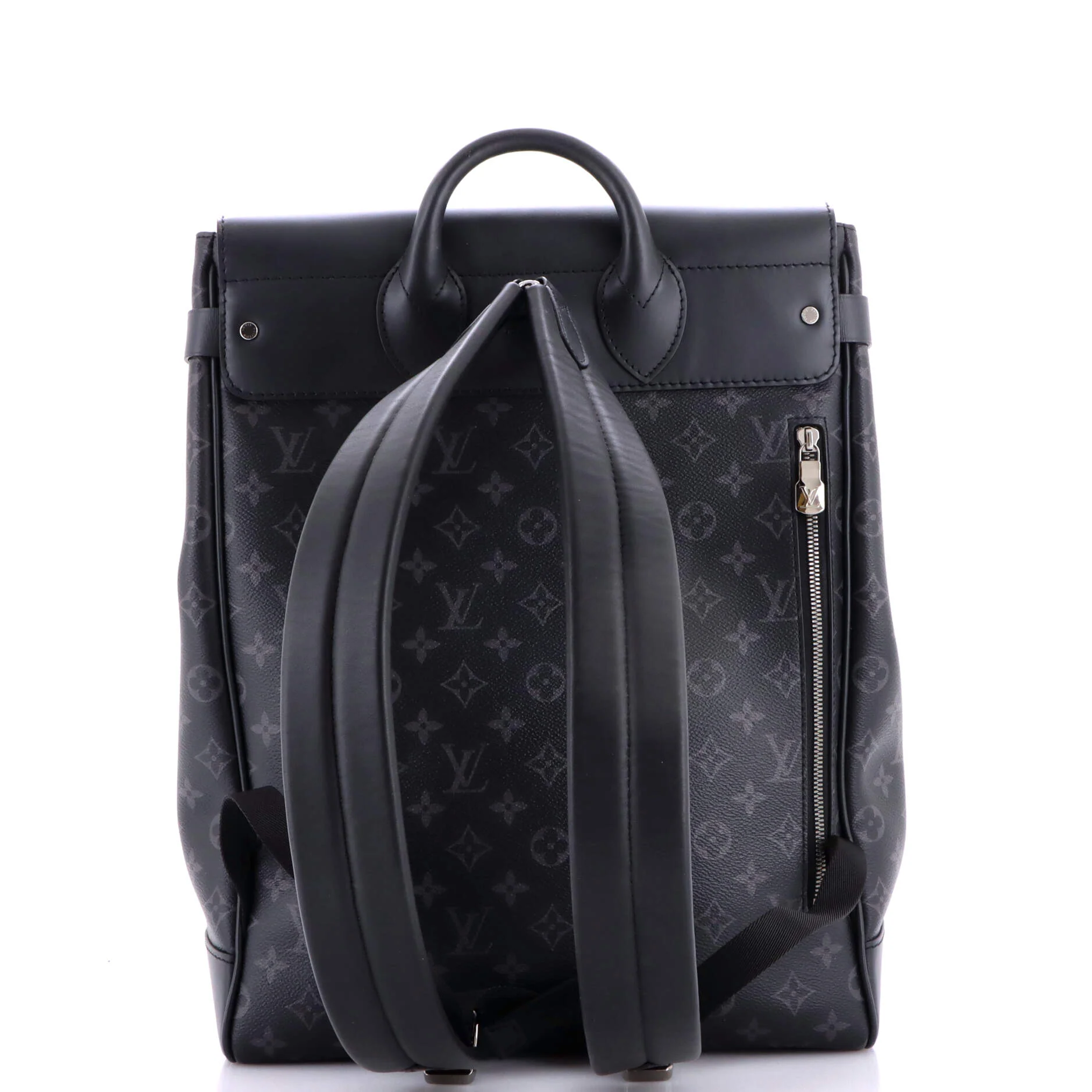 Steamer Backpack Monogram Eclipse Canvas - Image 3