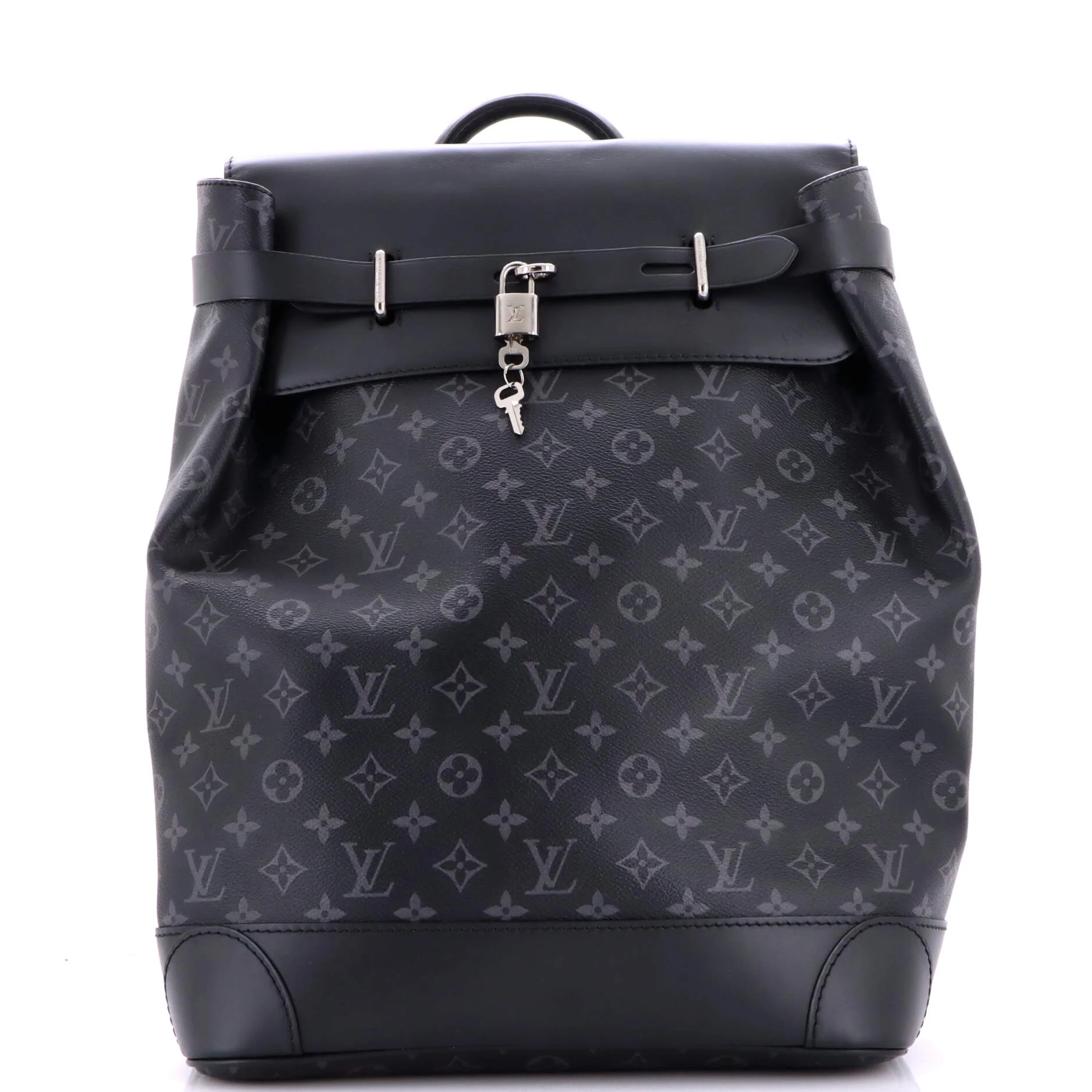 Steamer Backpack Monogram Eclipse Canvas
